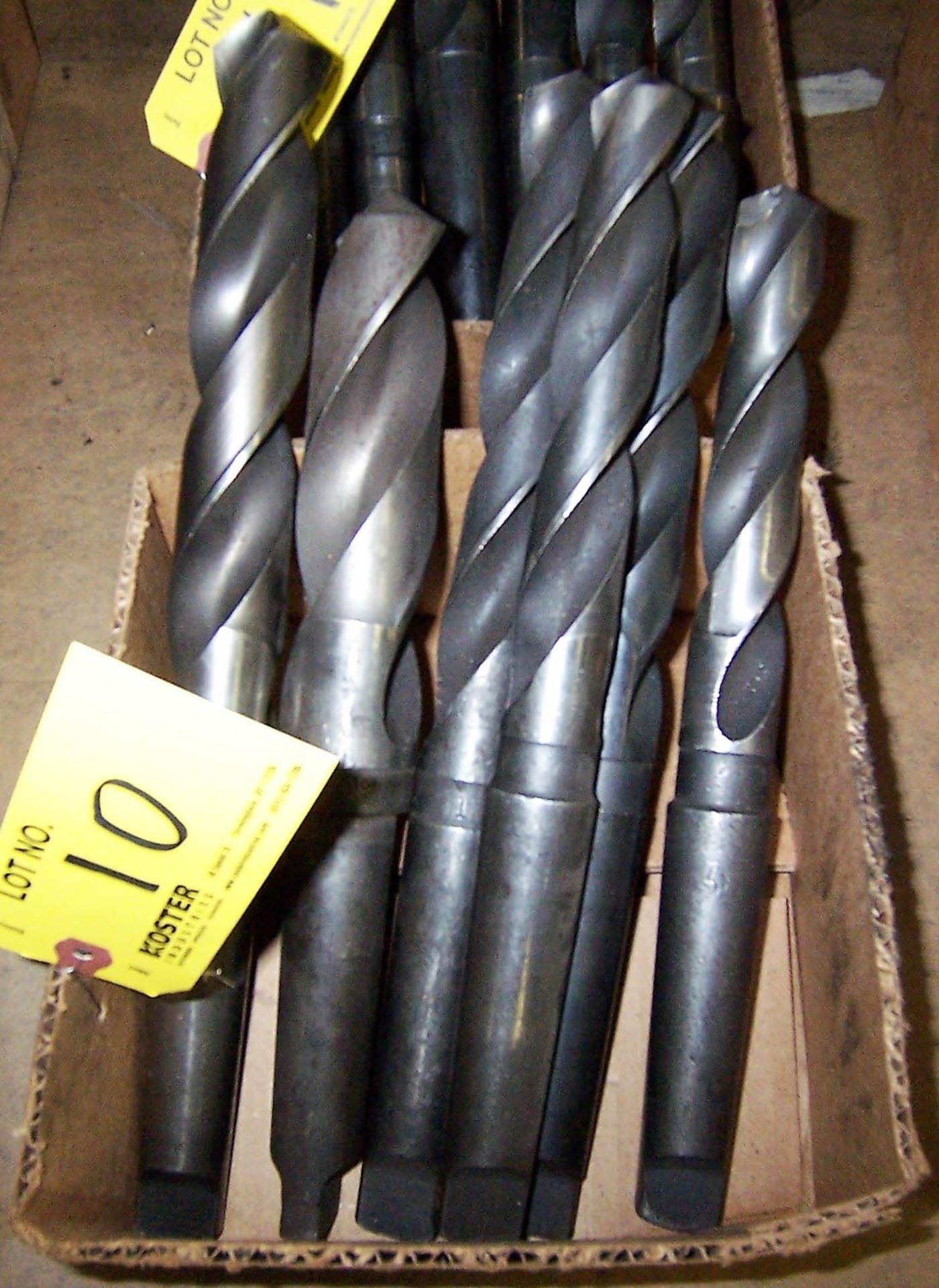 [6] ASSORTED HIGH SPEED DRILL BITS