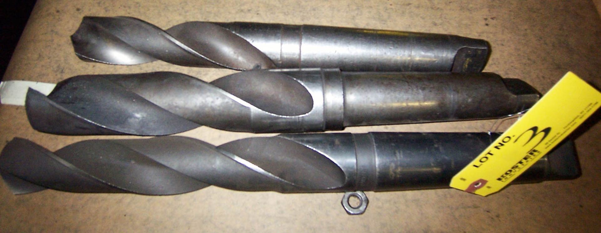 [3] ASSORTED HIGH SPEED DRILL BITS