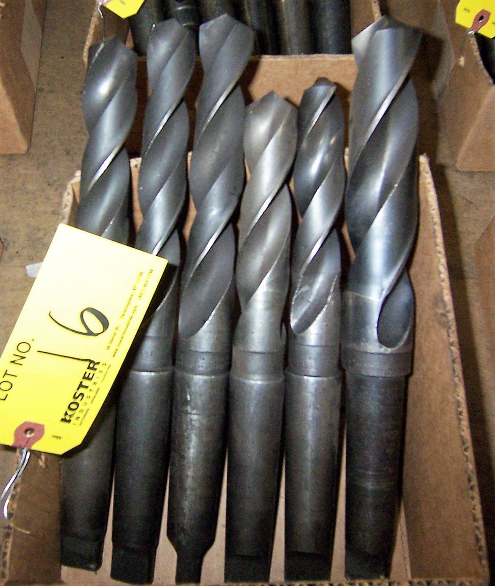 [6] ASSORTED HIGH SPEED DRILL BITS