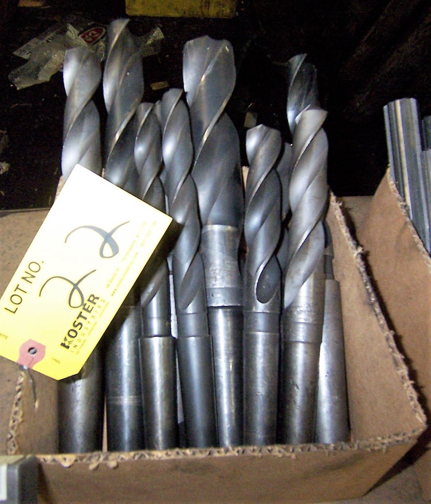 LOT OF ASSORTED HIGH SPEED DRILL BITS