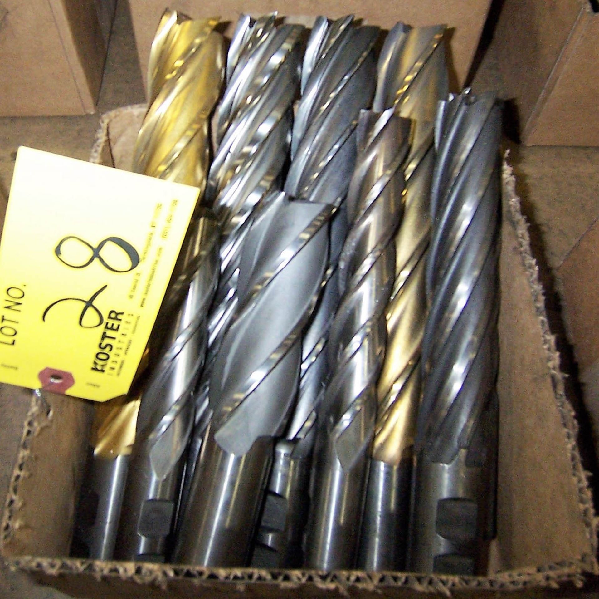 LOT OF ASSORTED END MILLS