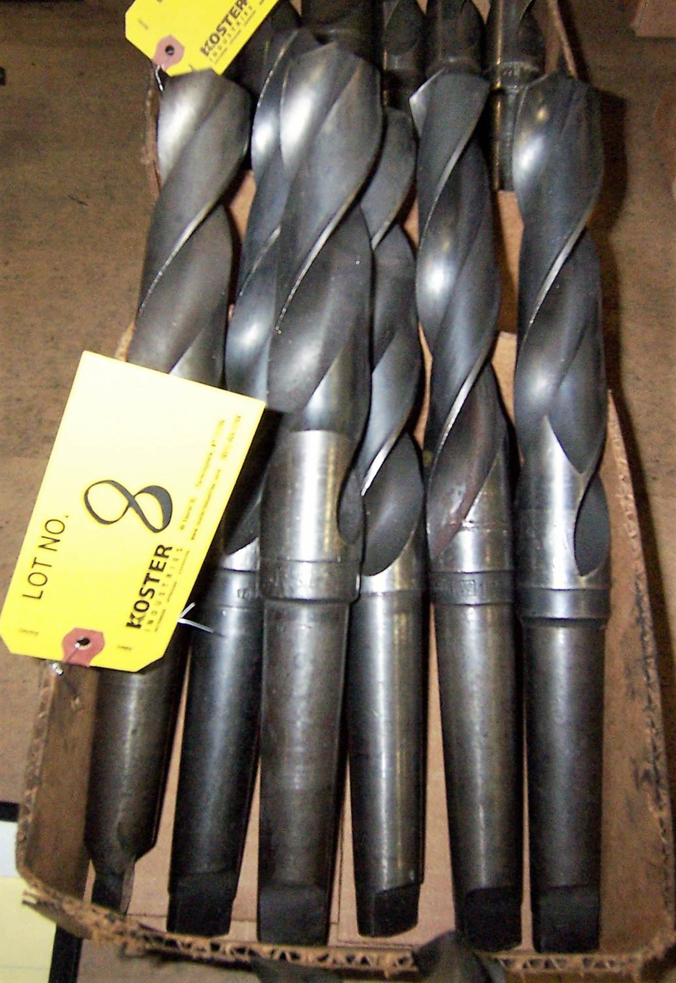 [6] ASSORTED HIGH SPEED DRILL BITS