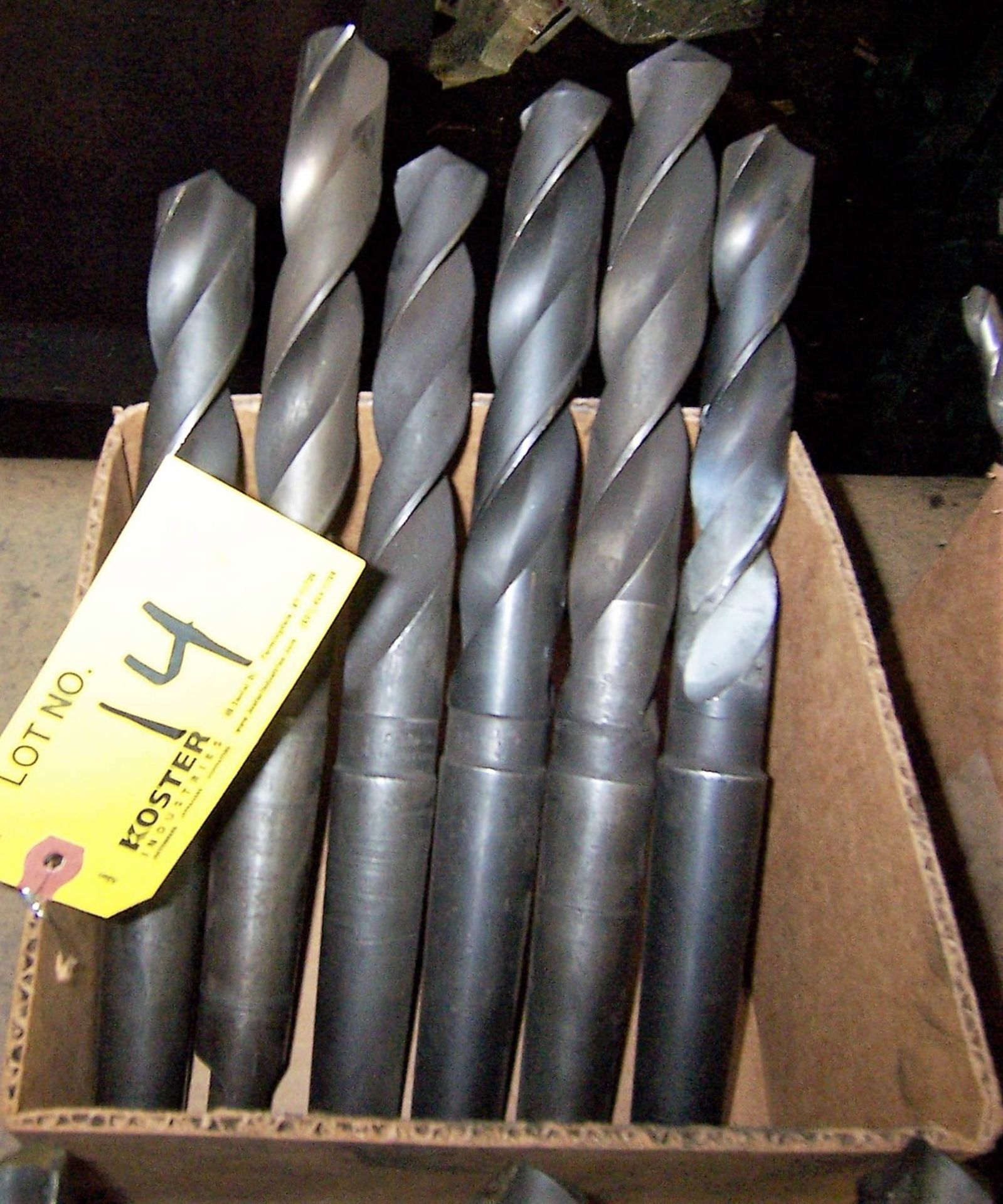 [6] ASSORTED HIGH SPEED DRILL BITS