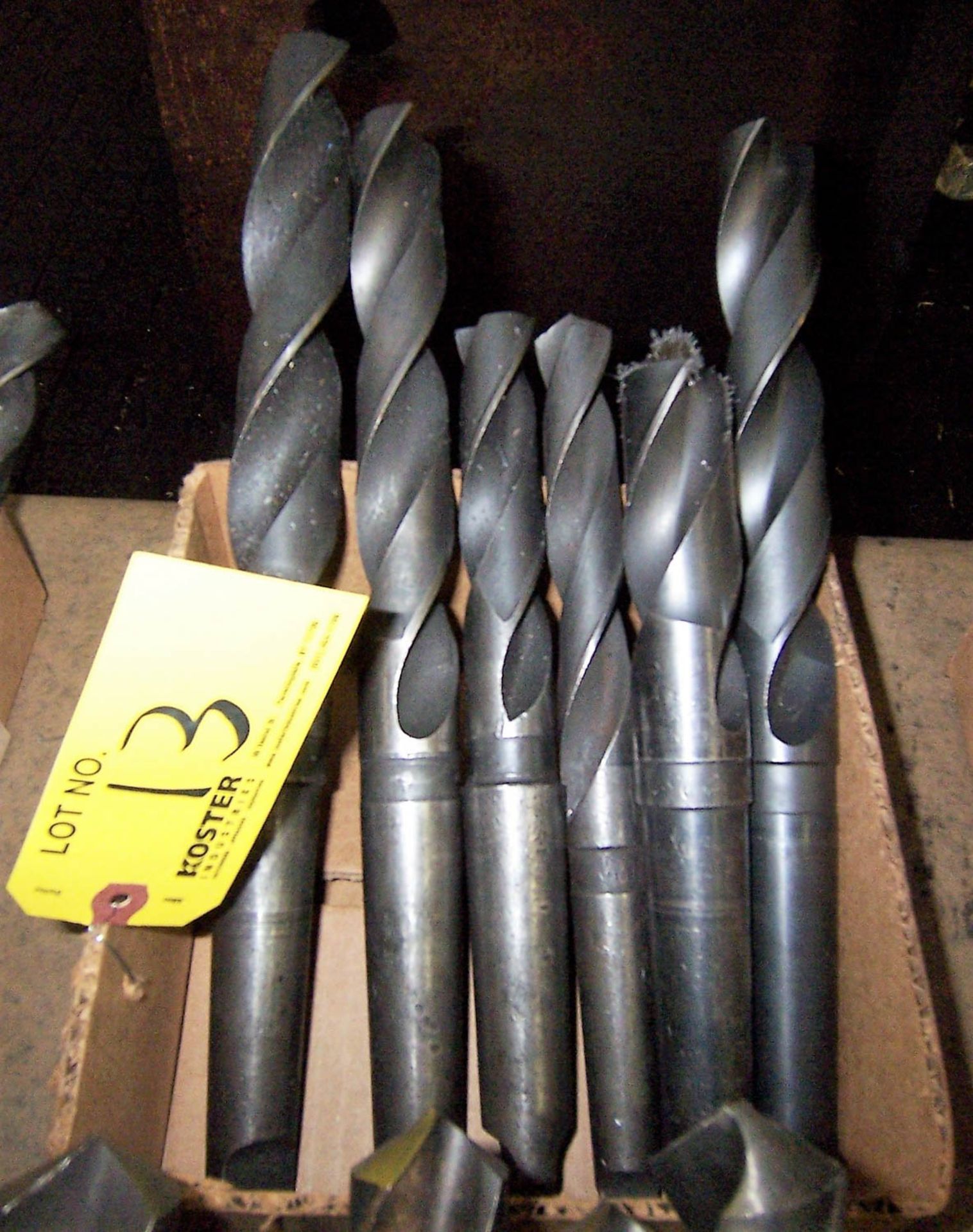 [6] ASSORTED HIGH SPEED DRILL BITS