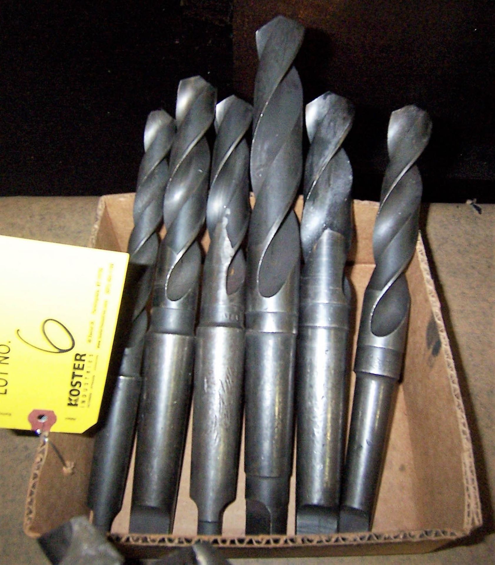 [6] ASSORTED HIGH SPEED DRILL BITS