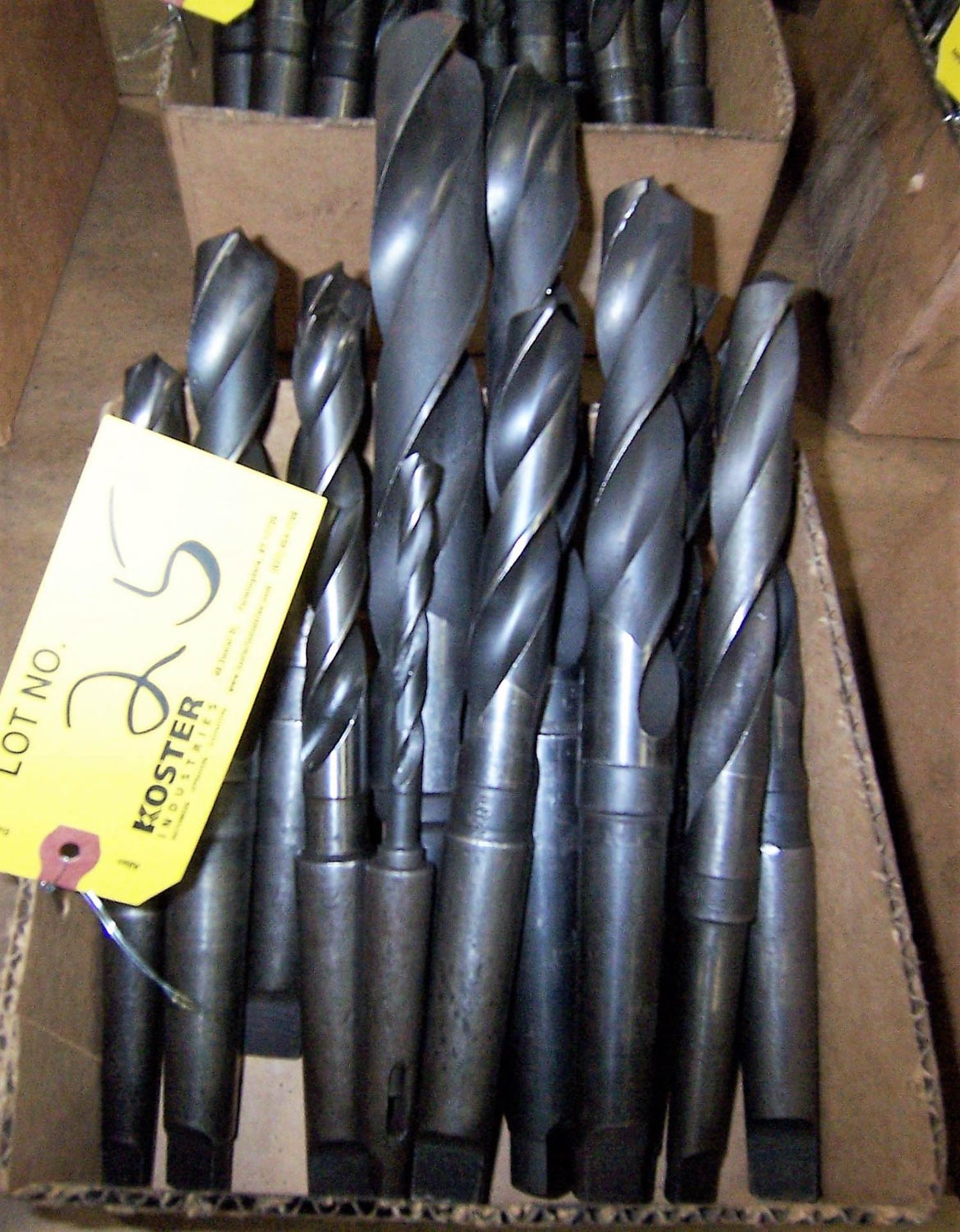 LOT OF ASSORTED HIGH SPEED DRILL BITS