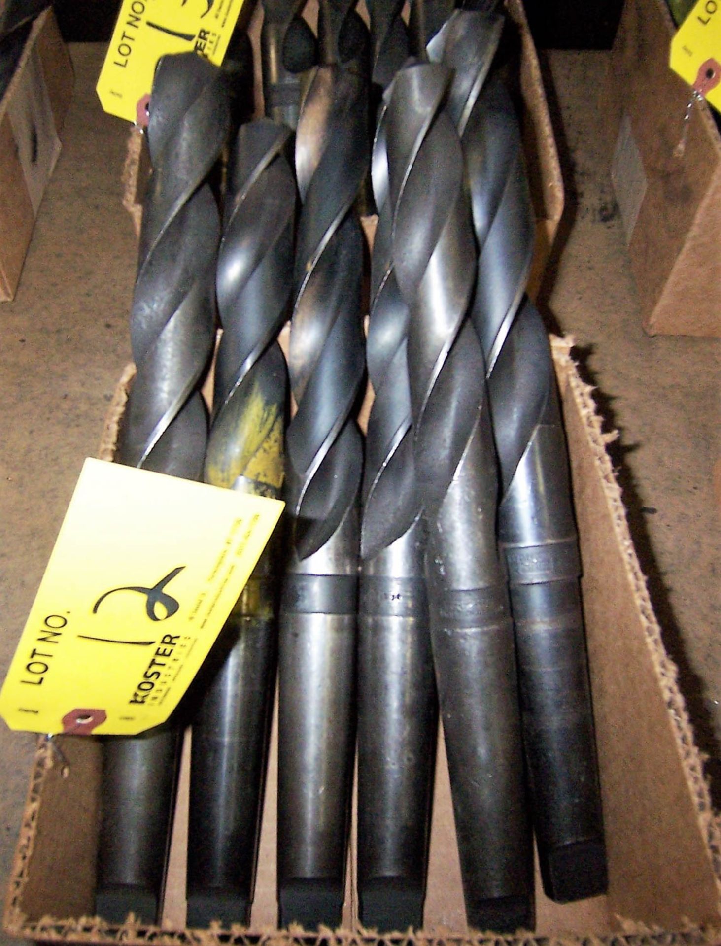 [6] ASSORTED HIGH SPEED DRILL BITS
