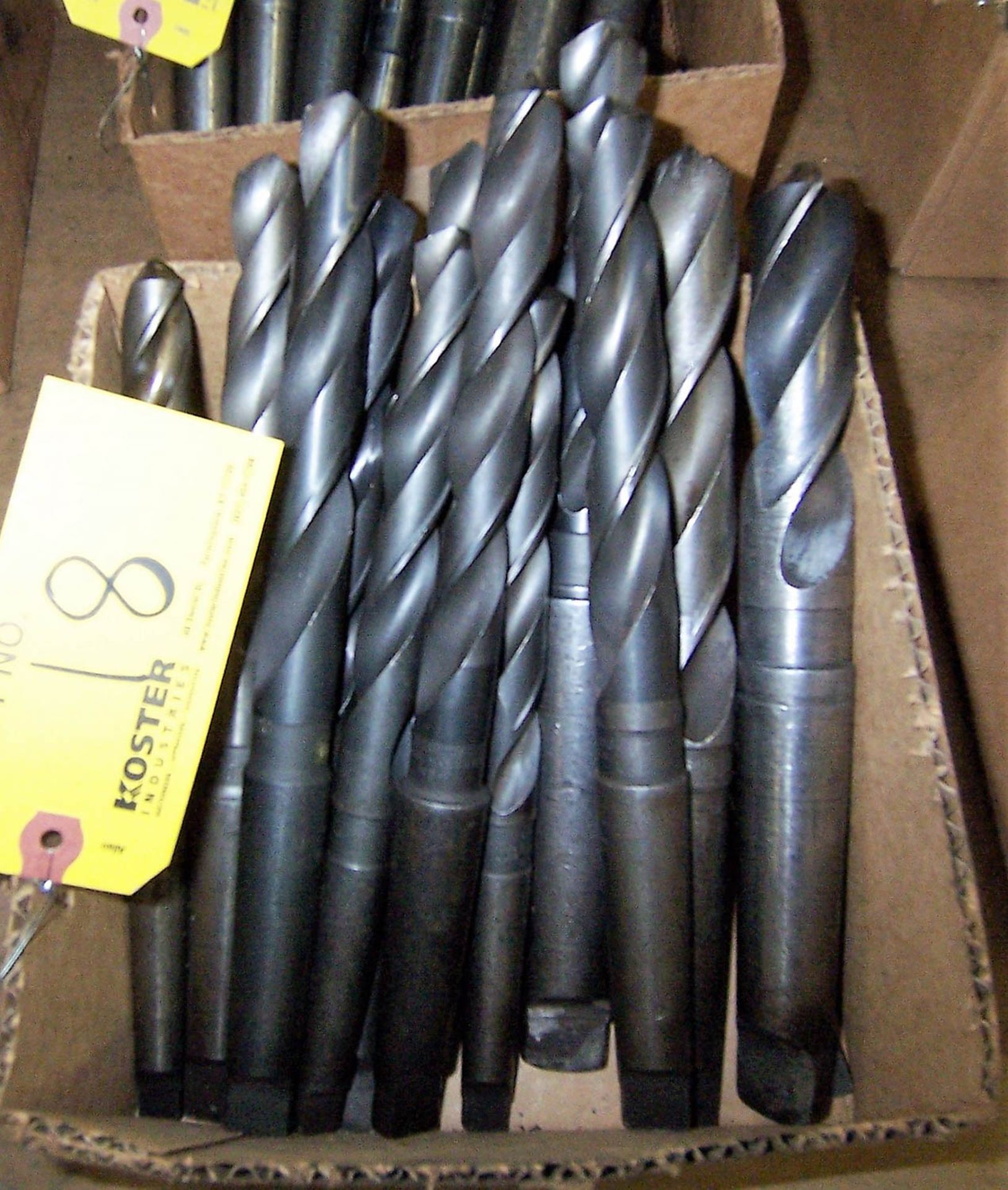 LOT OF ASSORTED HIGH SPEED DRILL BITS