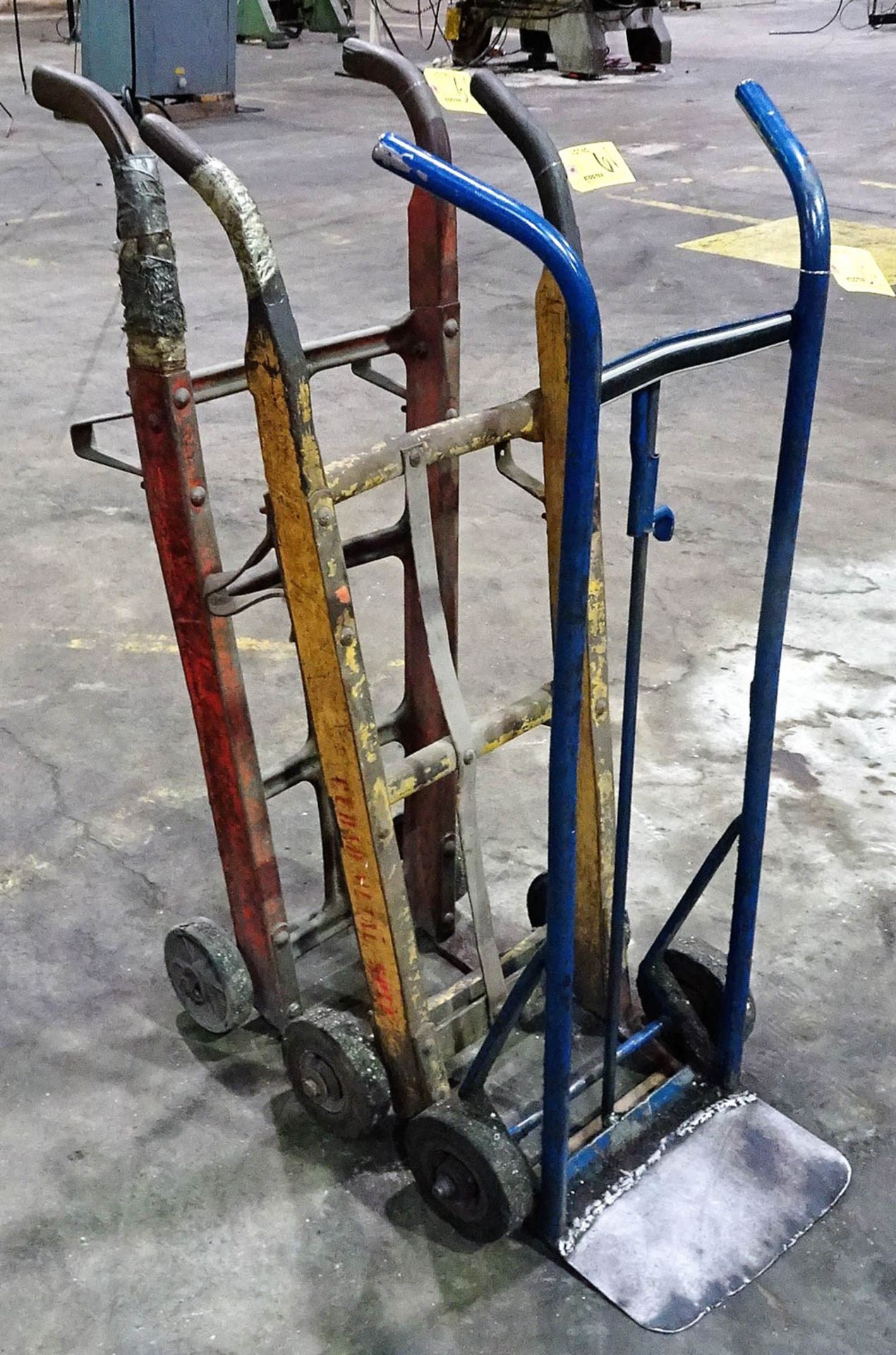 (3) HAND TRUCKS