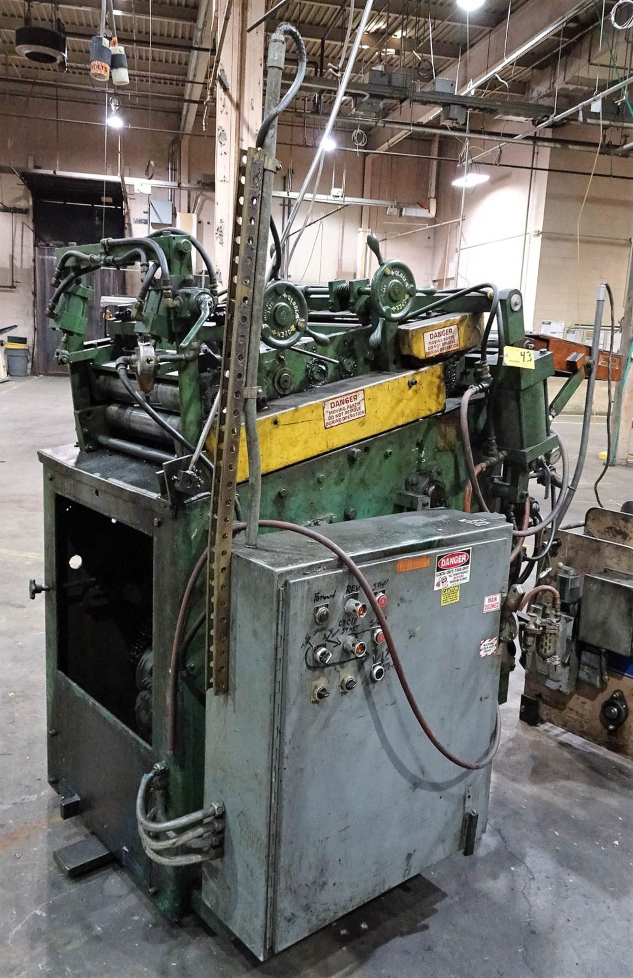 ROWE MDL. C-20HD/CB ROLL STRAIGHTENER WITH 190 X 20'' CAPACITY, S/N: 19614 - Image 2 of 3