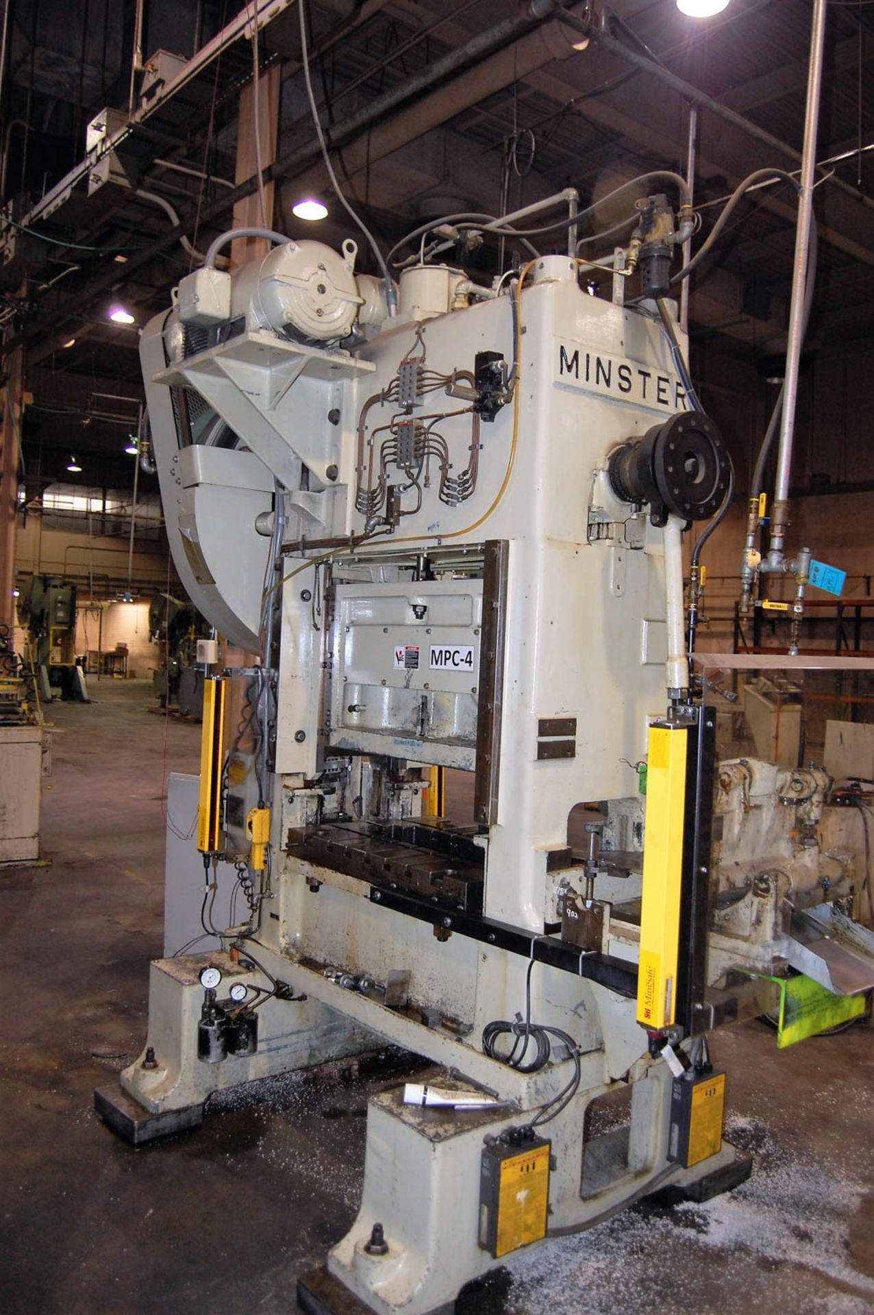 MINSTER MDL. P2-60-36 60-TON ''PIECEMAKER'' STRAIGHT SIDE DOUBLE CRANK HIGH SPEED PRESS, WITH 2'' - Image 10 of 13