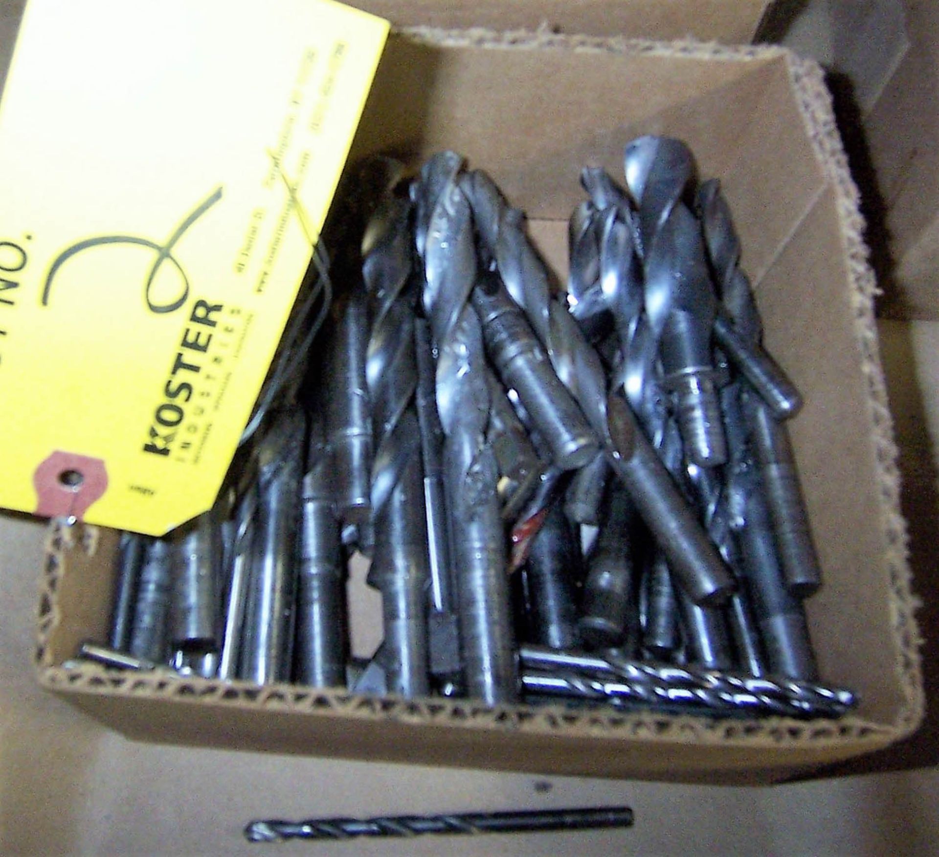 LOT OF ASSORTED HIGH SPEED DRILL BITS