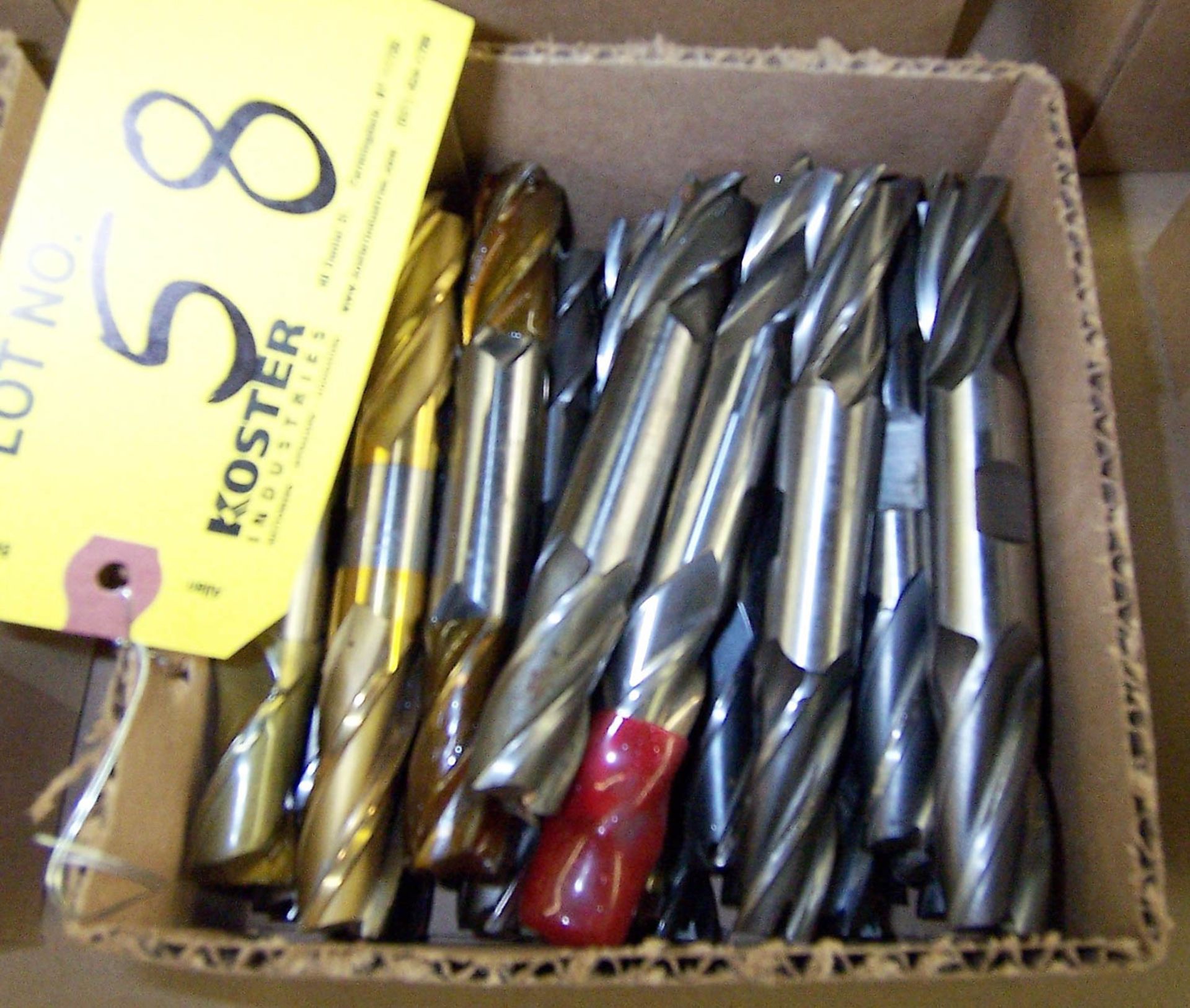 LOT OF ASSORTED DOUBLE END MILLS