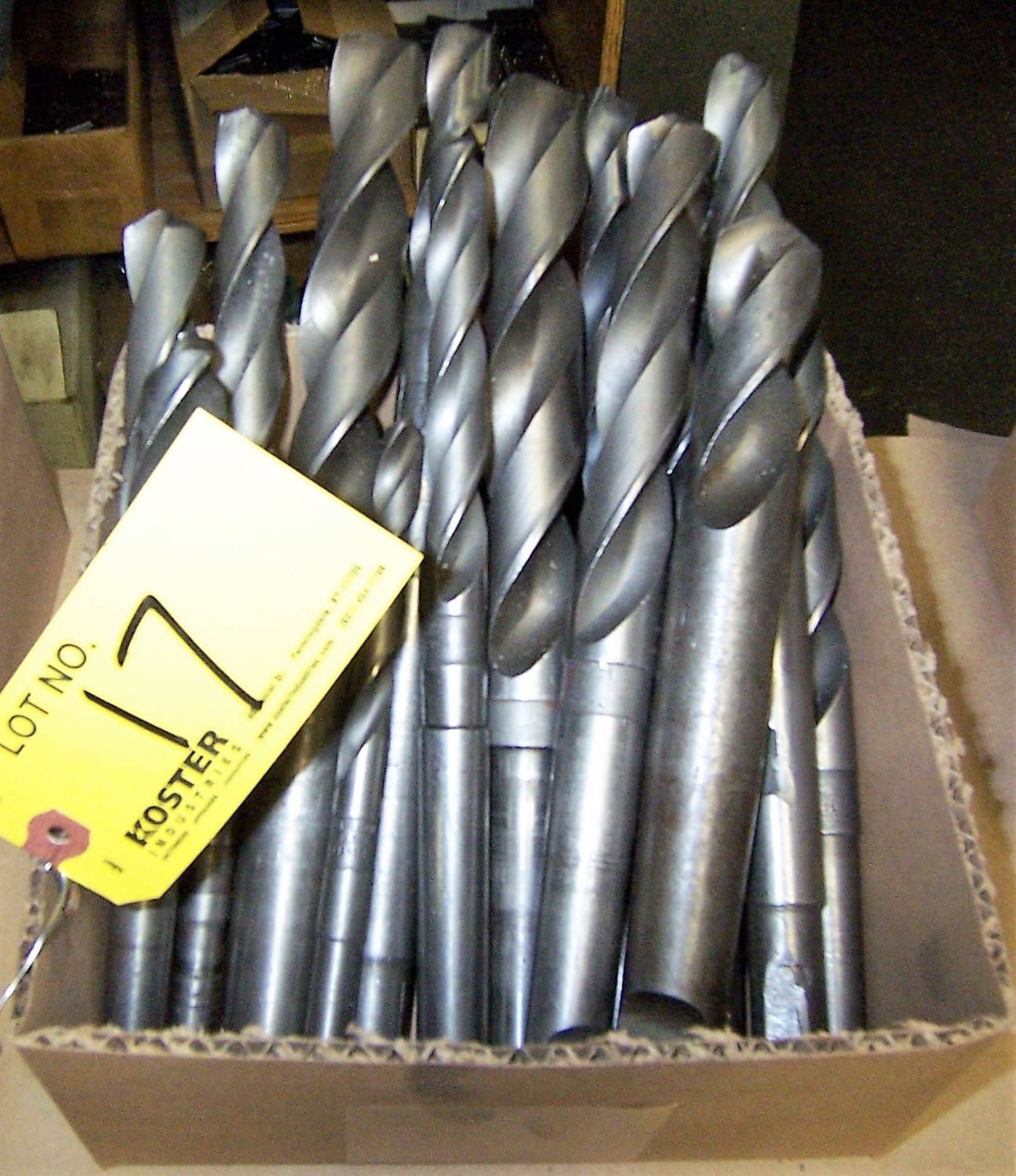 LOT OF ASSORTED HIGH SPEED DRILL BITS