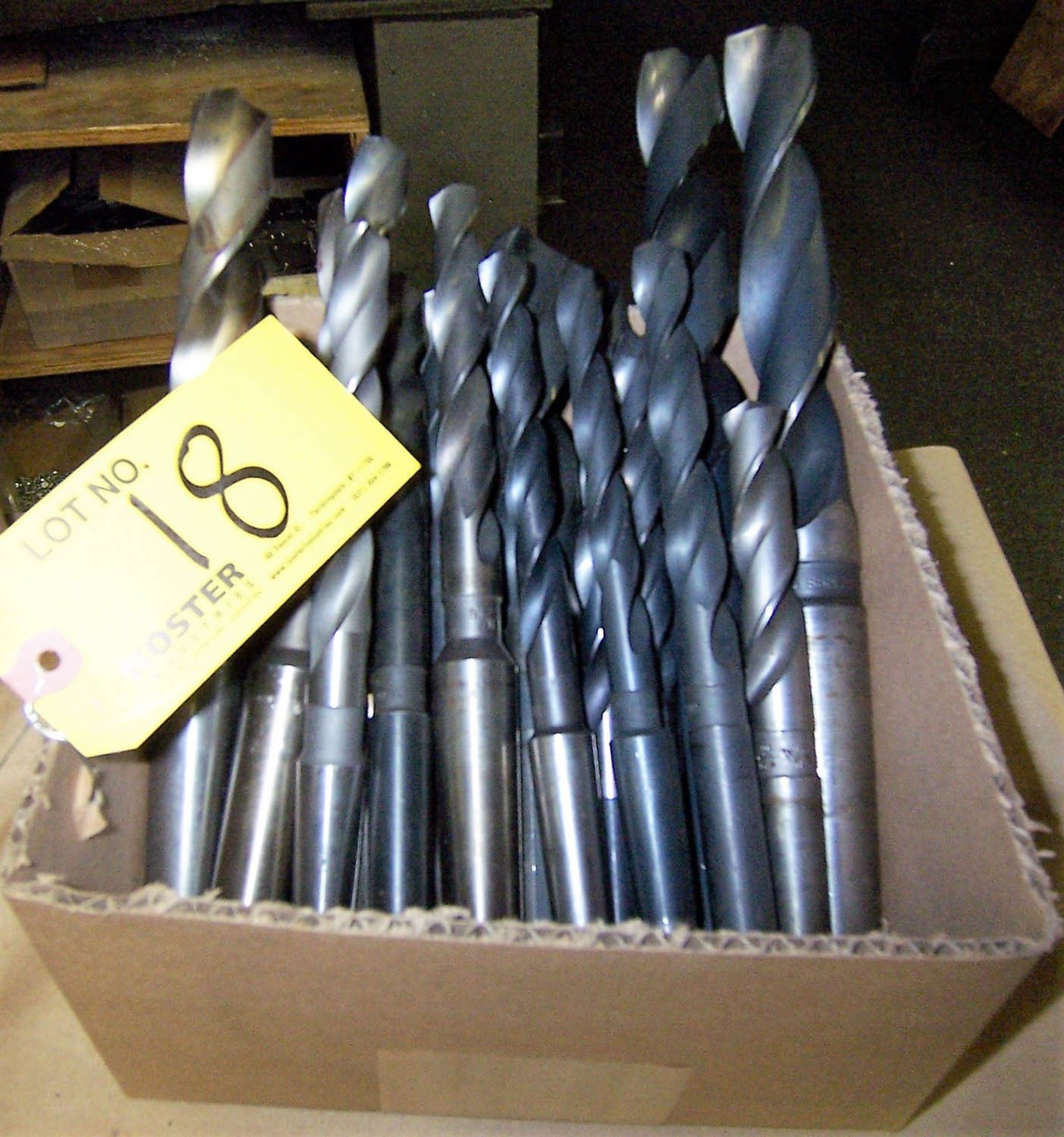 LOT OF ASSORTED HIGH SPEED DRILL BITS