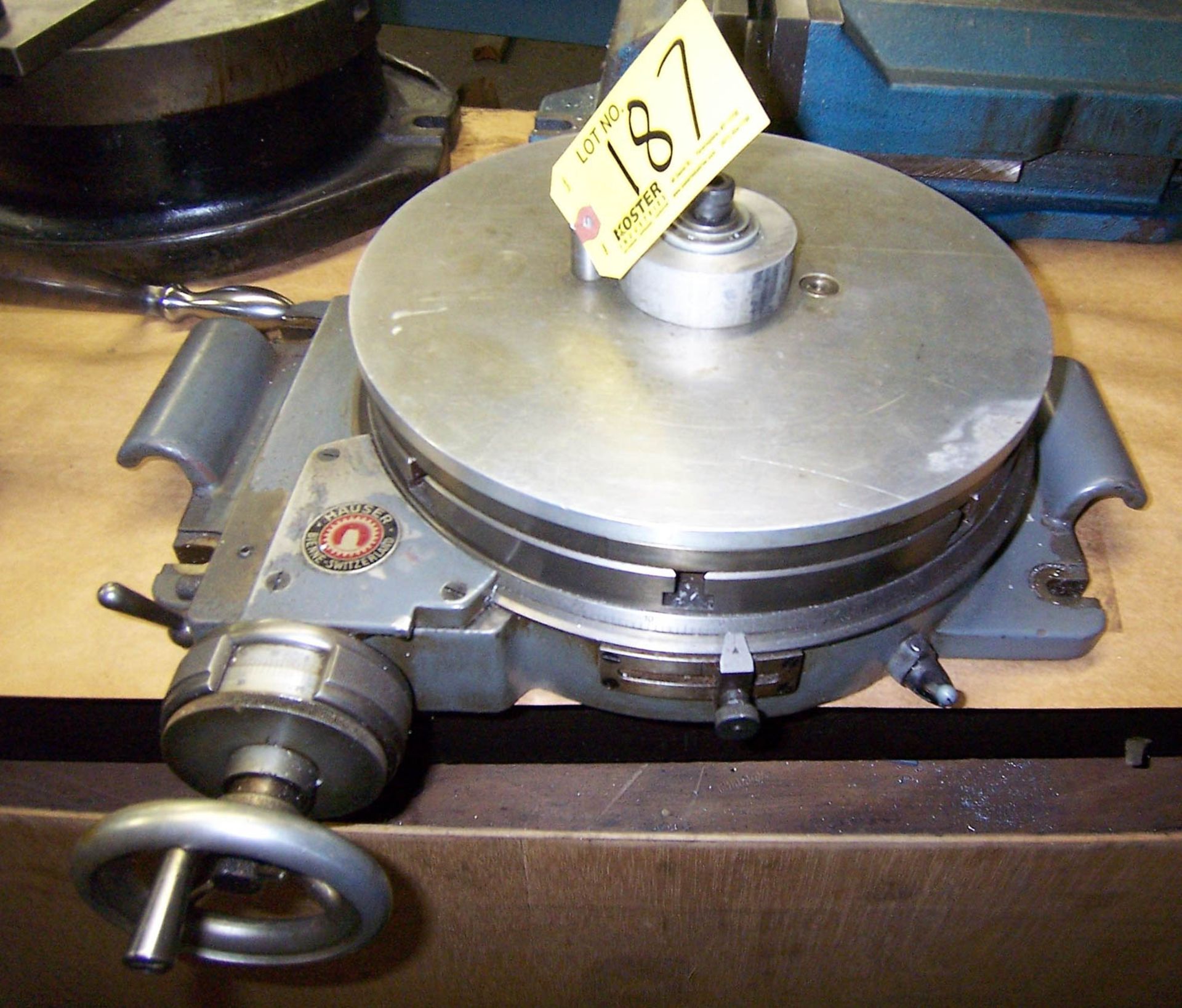 HAUSER 12'' ROTARY TABLE