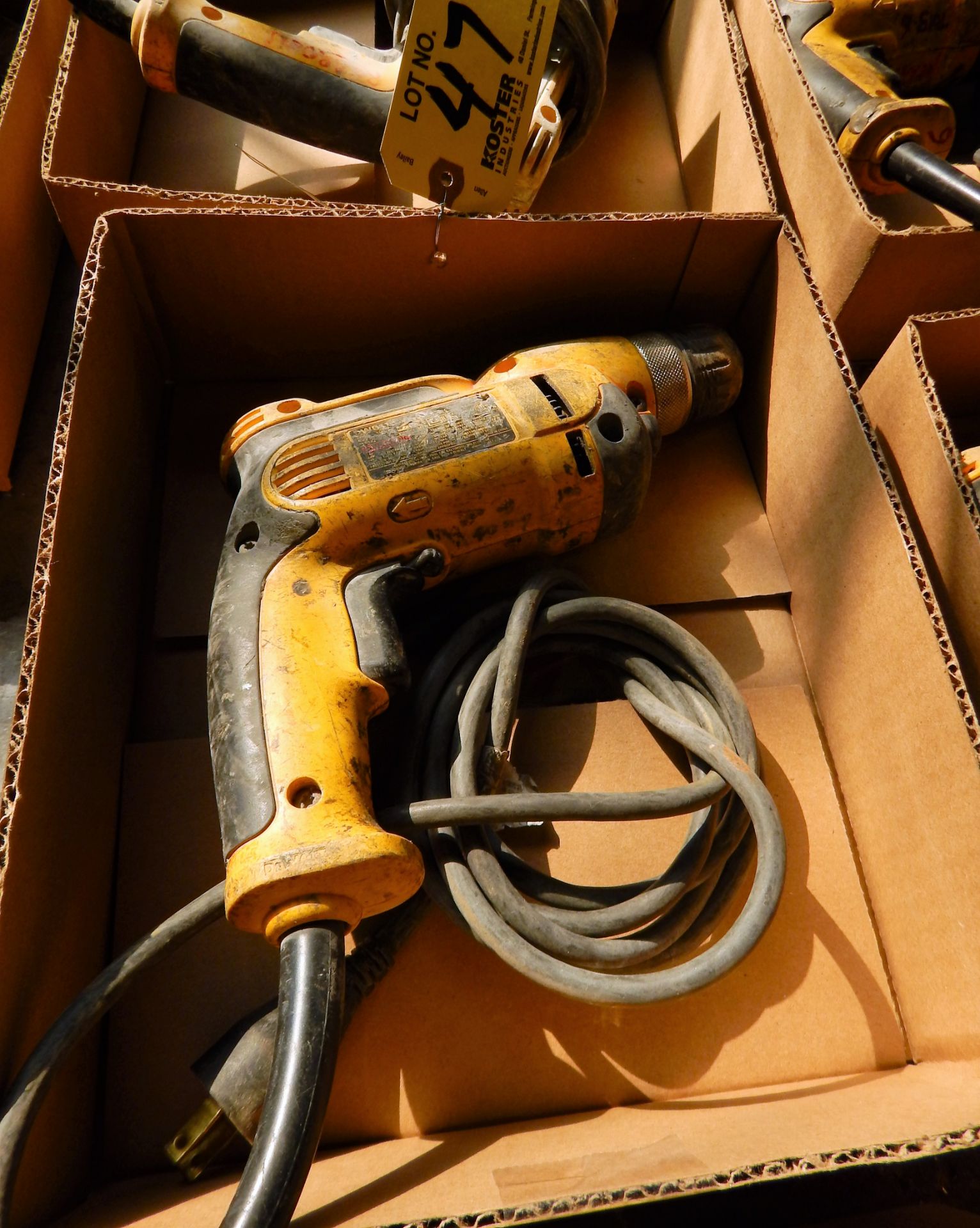 DEWALT ELECTRIC DRILL