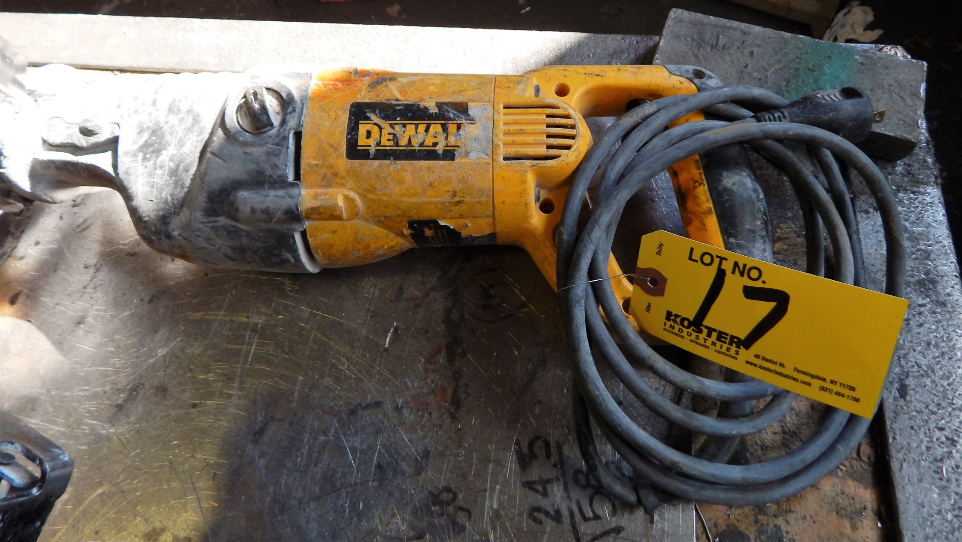 DEWALT SAWZALL