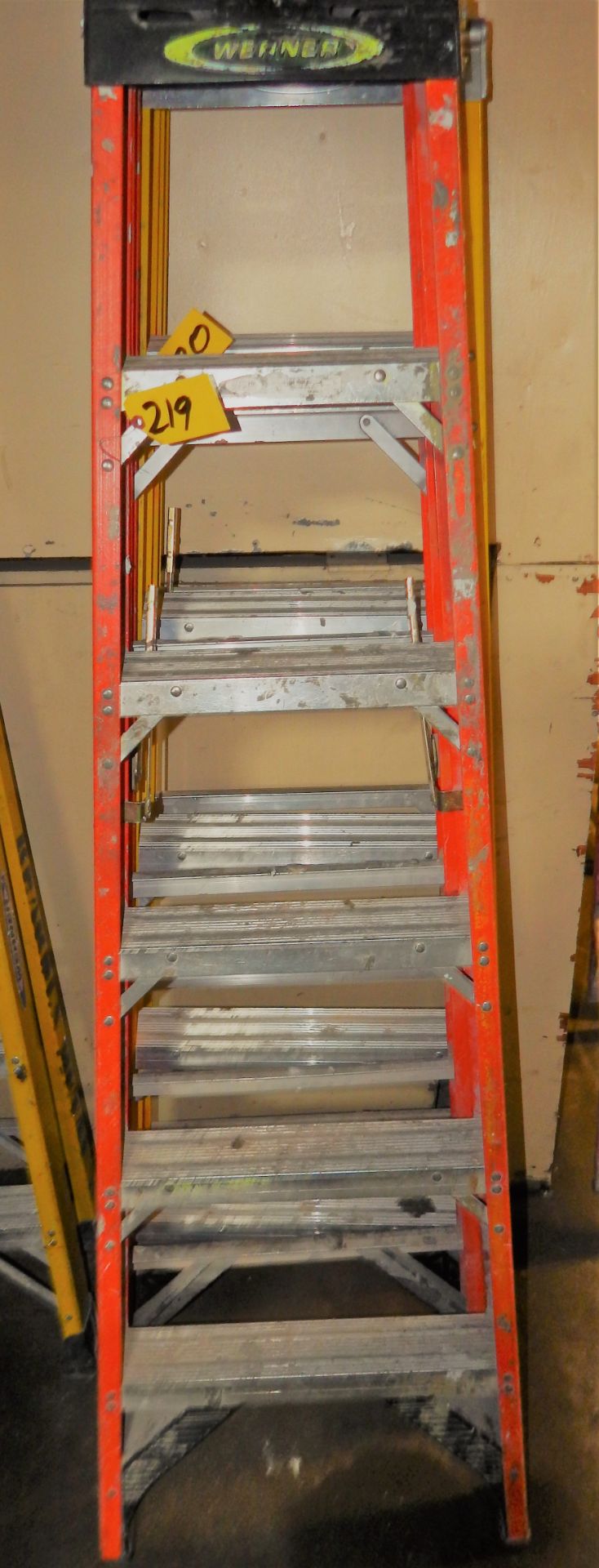 6' WERNER FIBERGLASS LADDER