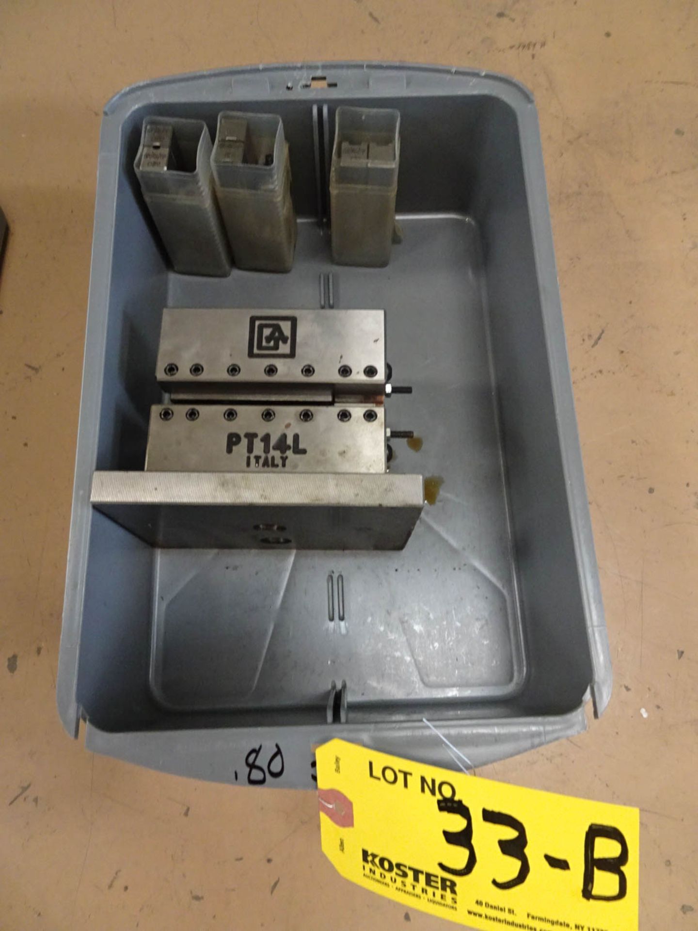 GIANDESSIN MDL. PT14L (ITALY) CHAIN FLATTENING DIE, SIZES INCLUDE: .80 / 1.00 / 1.20