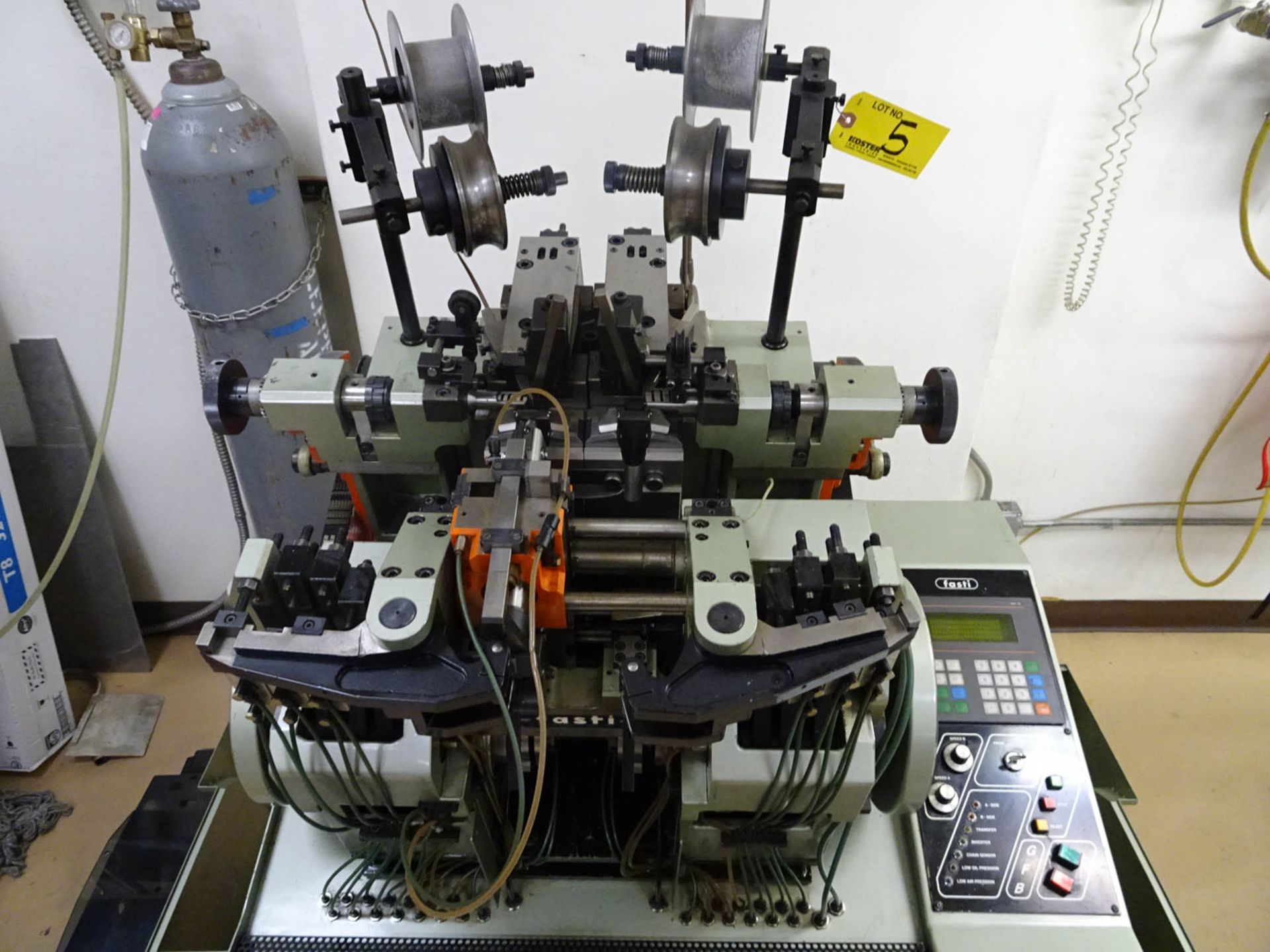 FASTI MDL. GFB (ITALY) (CE) FIGARO (LONG & SHORT LINKS) CHAIN MAKING MACHINE, ELECTRONIC, BIG - Image 3 of 8