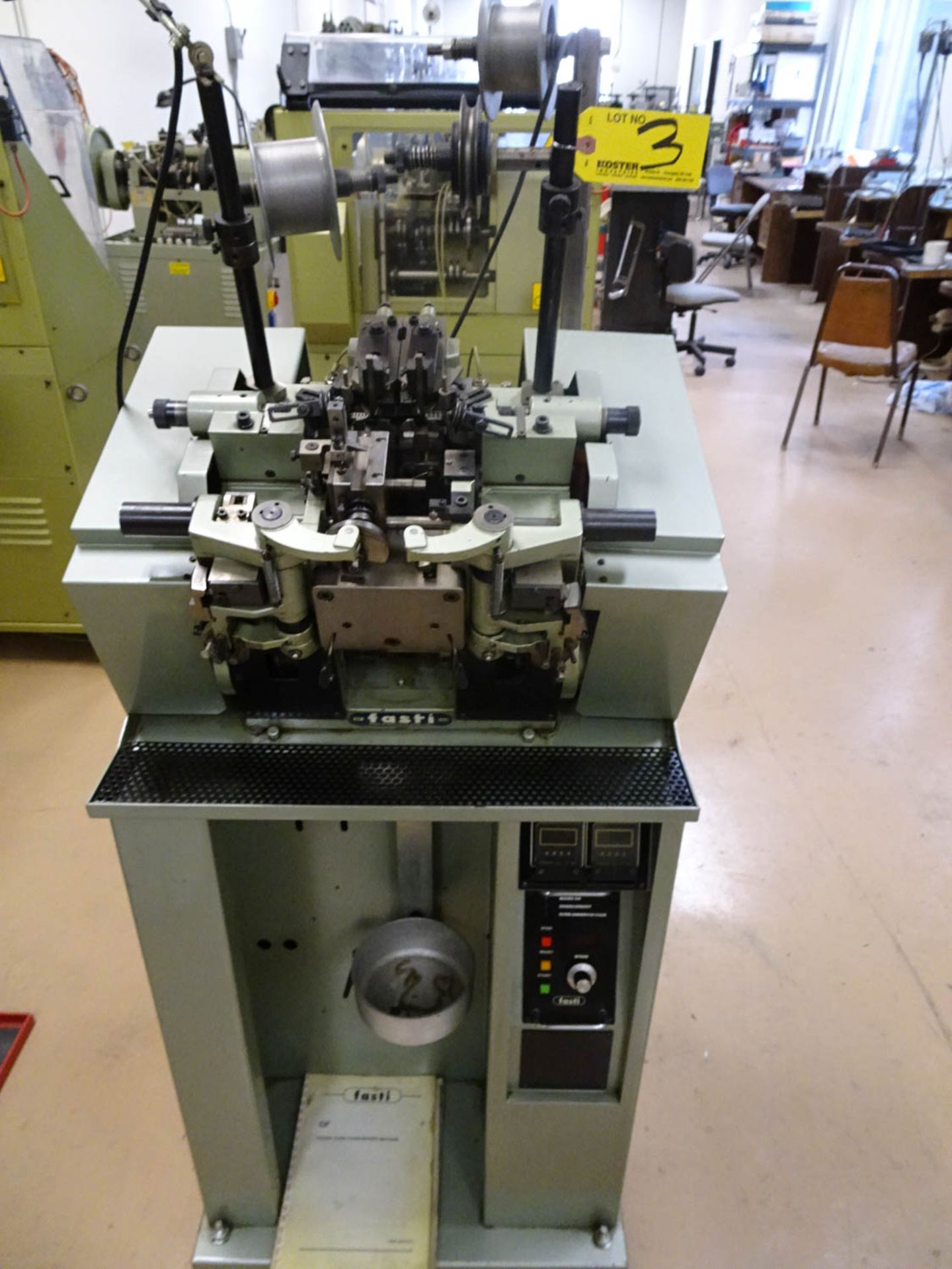FASTI MDL. GFF (ITALY) (CE) FIGARO (LONG & SHORT LINKS) CHAIN MAKING MACHINE, ELECTRONIC, CURB &