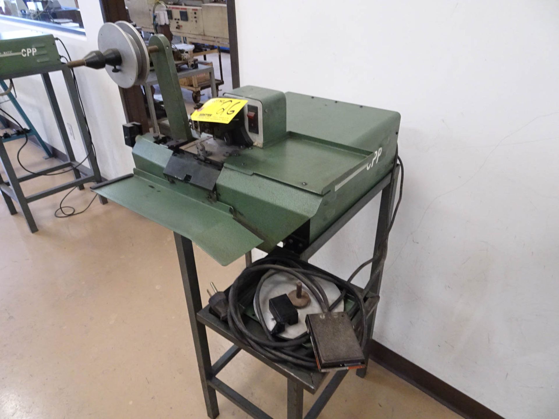 LINK-O-MATIC CCP100P 134-00-3000 ASSEMBLY HEAD UNIT MDL. 534-13 LOBSTER CLASP LOOPING MACHINE, S/