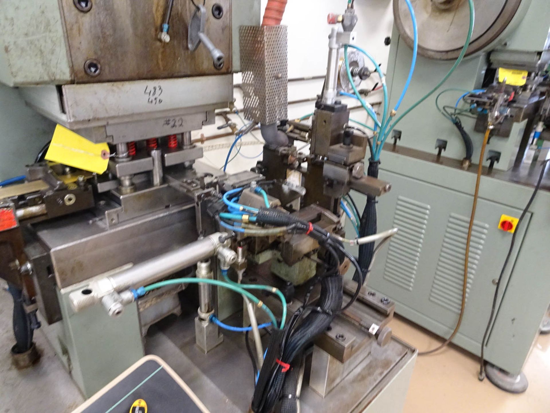 CIEMMEO MDL. PS2MA (ITALY) (CE) LOBSTER CLASP SHELL / BODY MAKING MACHINE, ELECTRONIC, WITH TOOL & - Image 4 of 8