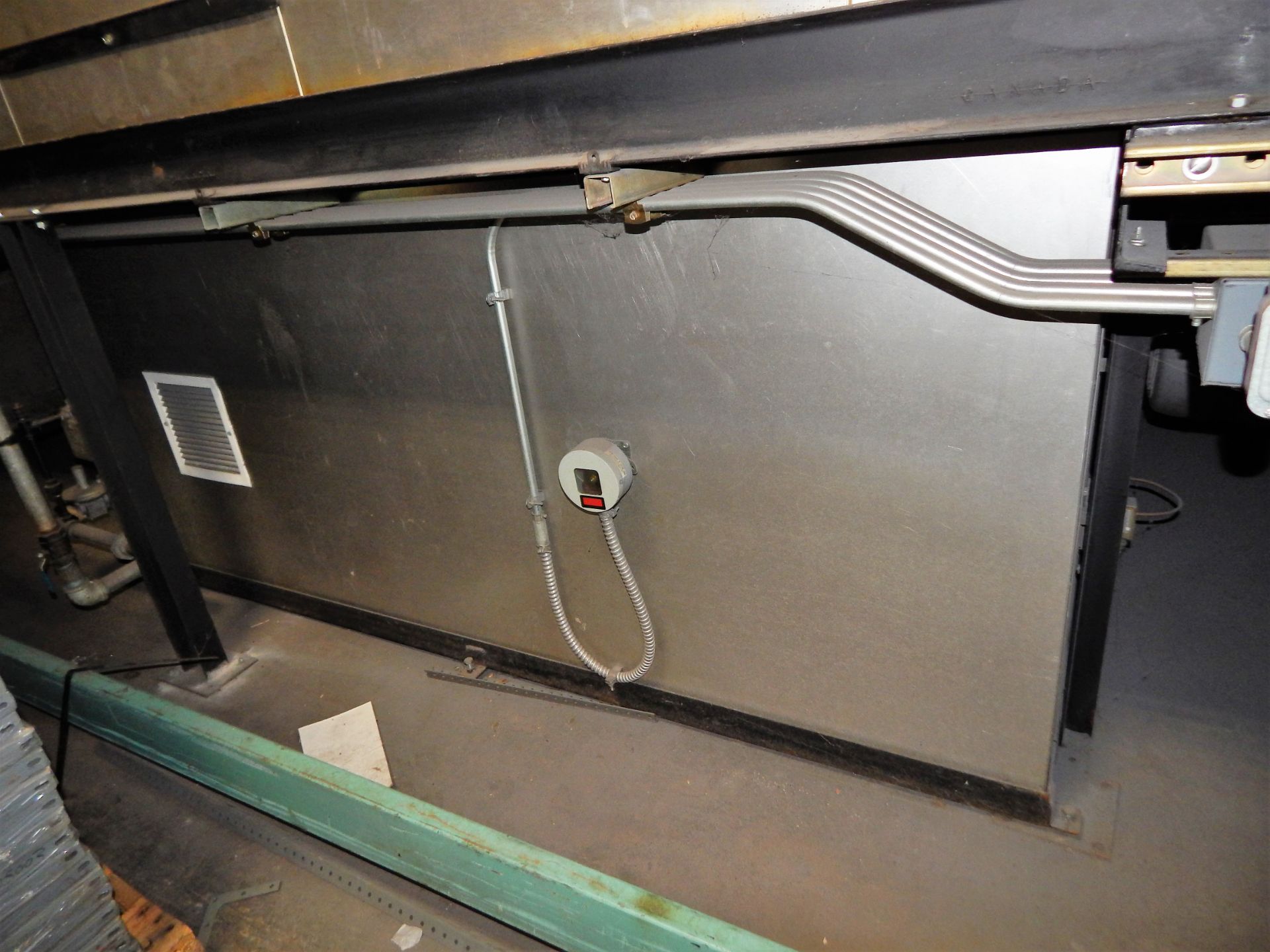 GEHNRICH OVEN, 800 MBTU ''U'' SHAPED PASS THROUGH OVEN, 20'' X 24'' OPENINGS, GAS FIRED FURNACE, 500 - Image 7 of 7