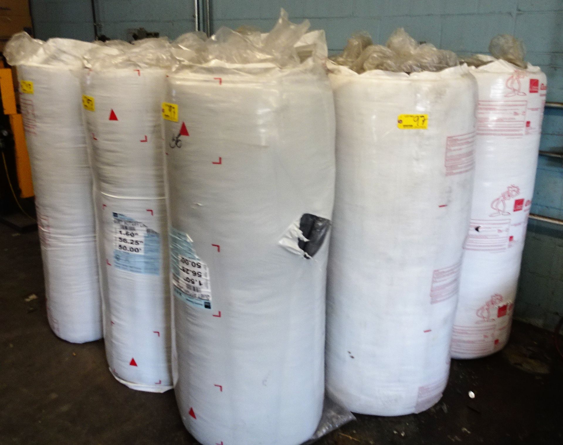 (11) Rolls of Owens Corning Acoustic Fiberglass Duct Lining Insulation