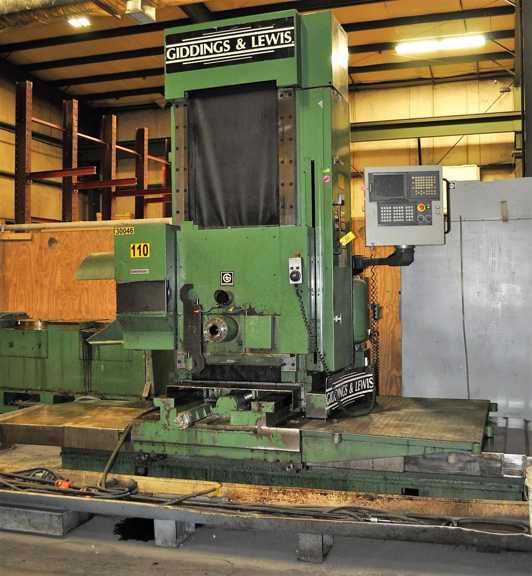 GIDDINGS & LEWIS MDL. 987-15HS TRAVELING COLUMN CNC HORIZONTAL MACHINING CENTER, WITH NEW FANUC Oi - Image 2 of 22