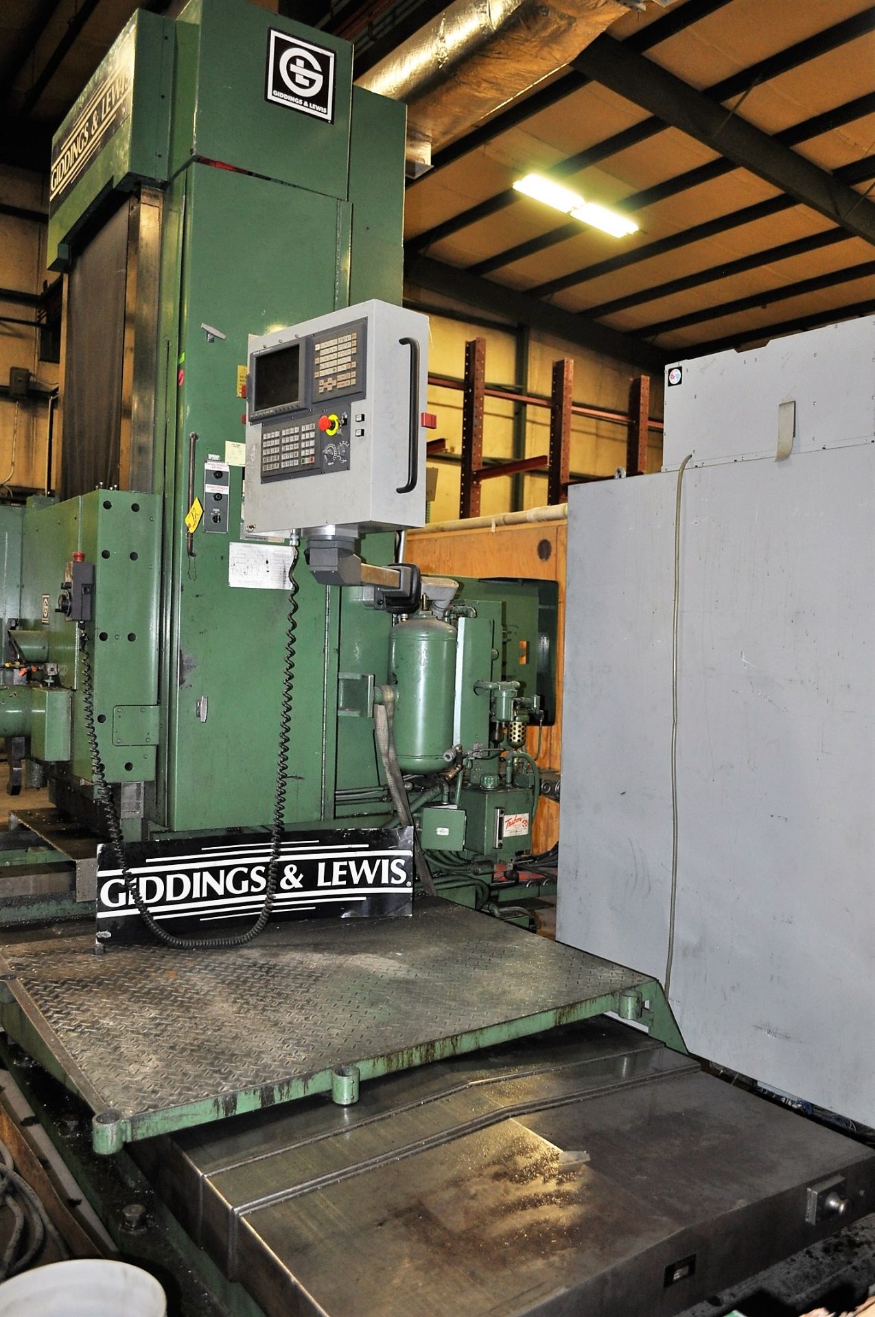 GIDDINGS & LEWIS MDL. 987-15HS TRAVELING COLUMN CNC HORIZONTAL MACHINING CENTER, WITH NEW FANUC Oi - Image 9 of 22