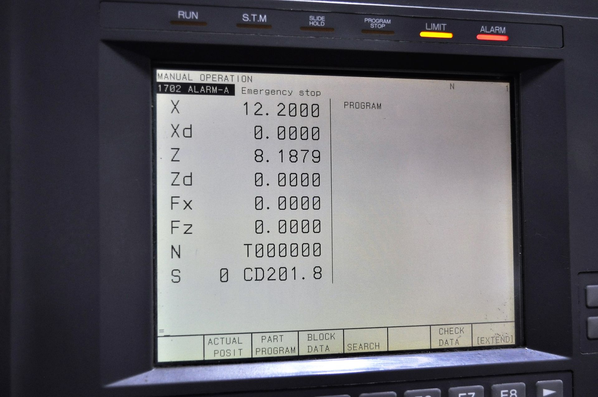 OKUMA MDL. 762S-BB CROWN BIG BORE, WITH 21.65'' MAX SWING OVER BED, 15.75'' MAX SWING OVER CROSS - Image 6 of 13