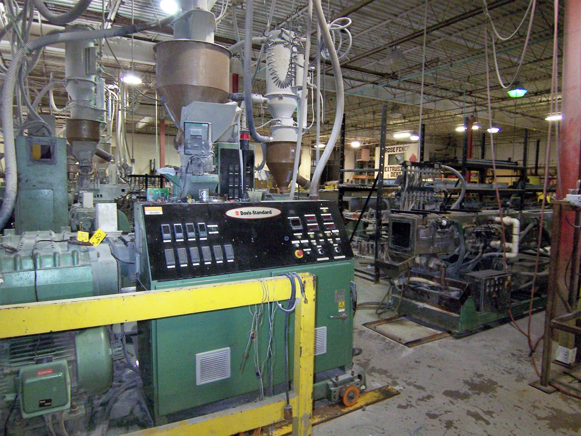 PLASTIC EXTRUDING LINE #6, CONSISTING OF LOTS 50-54 [LINE WILL BE OFFERED IN BULK & INDIVIDUALLY, W