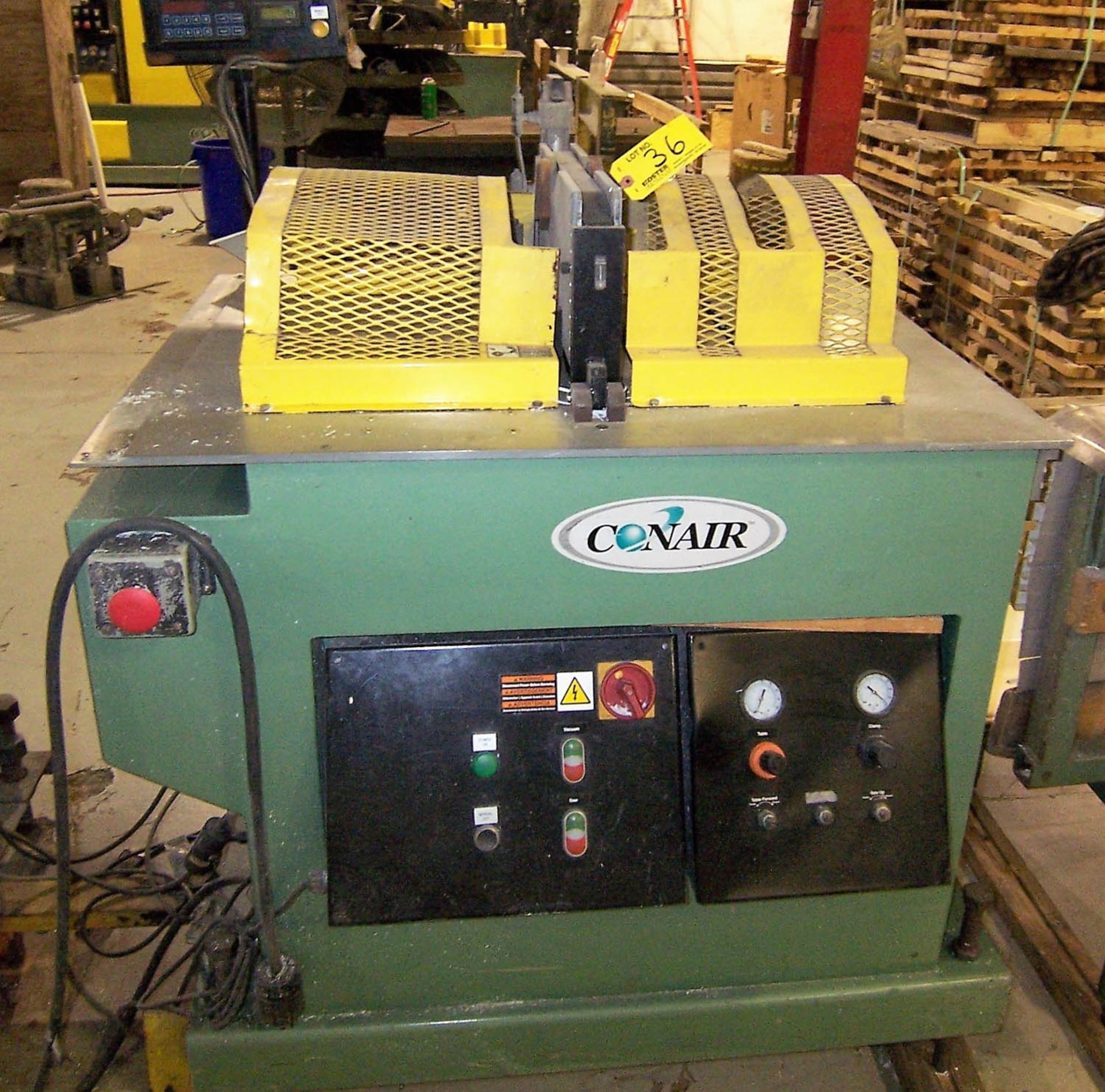 CONAIR MST-6 UPCUT SAW, CLAMPING, VACUUM, DURANT PLC, S/N: 180363 [SUBJECT TO BULK BID]