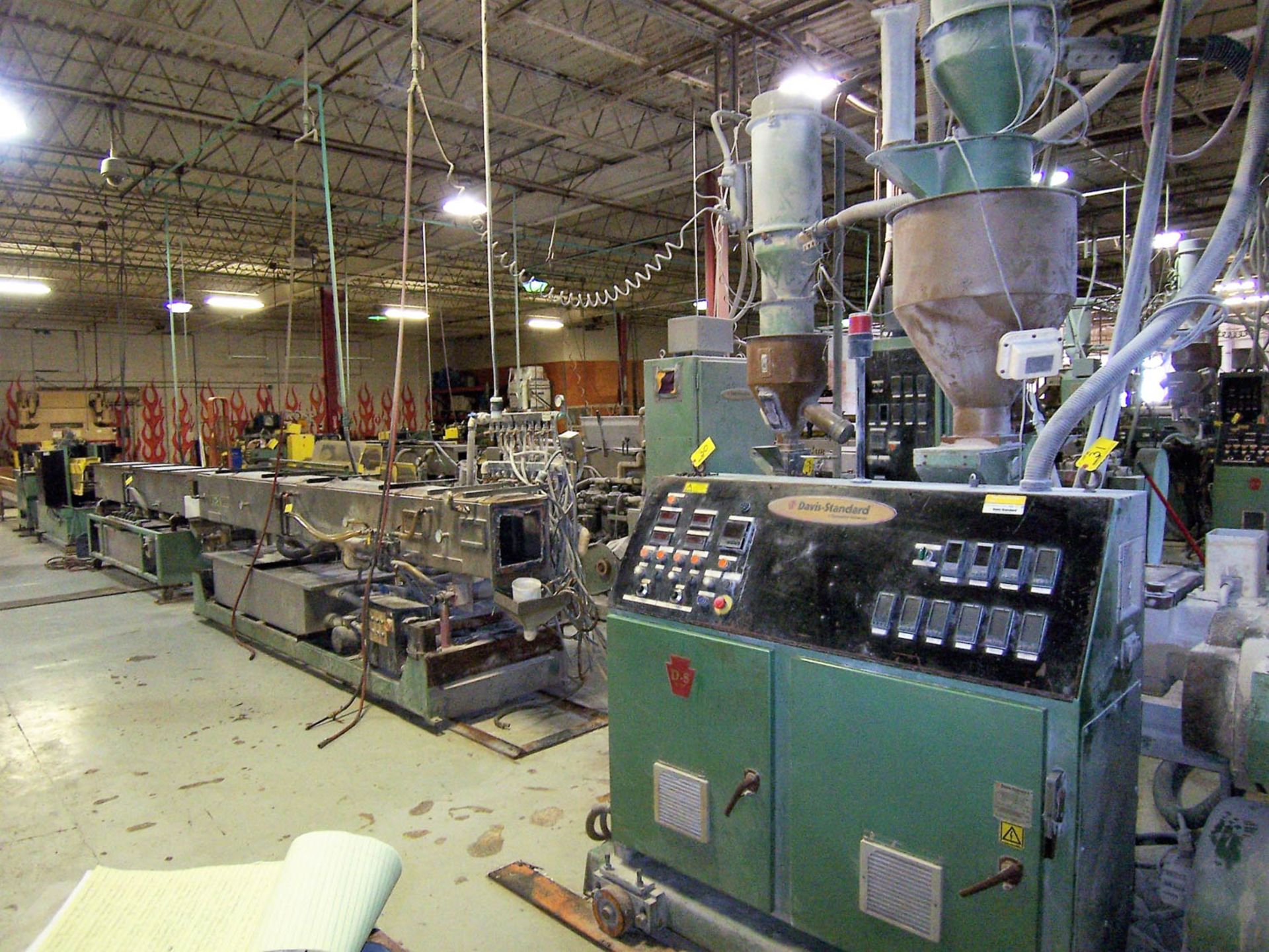 PLASTIC EXTRUDING LINE #3, CONSISTING OF LOTS 31-36 [LINES WILL BE OFFERED IN BULK & INDIVIDUALLY,