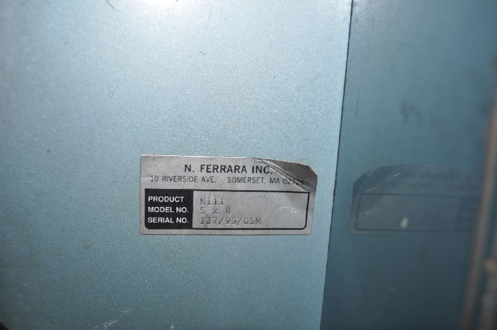FERRARA 2-HI ROLLING MILL MDL. 5X8 RECOILER ROLLS IN CRATE, S/N: 137/95/05M [1995] - Image 3 of 4
