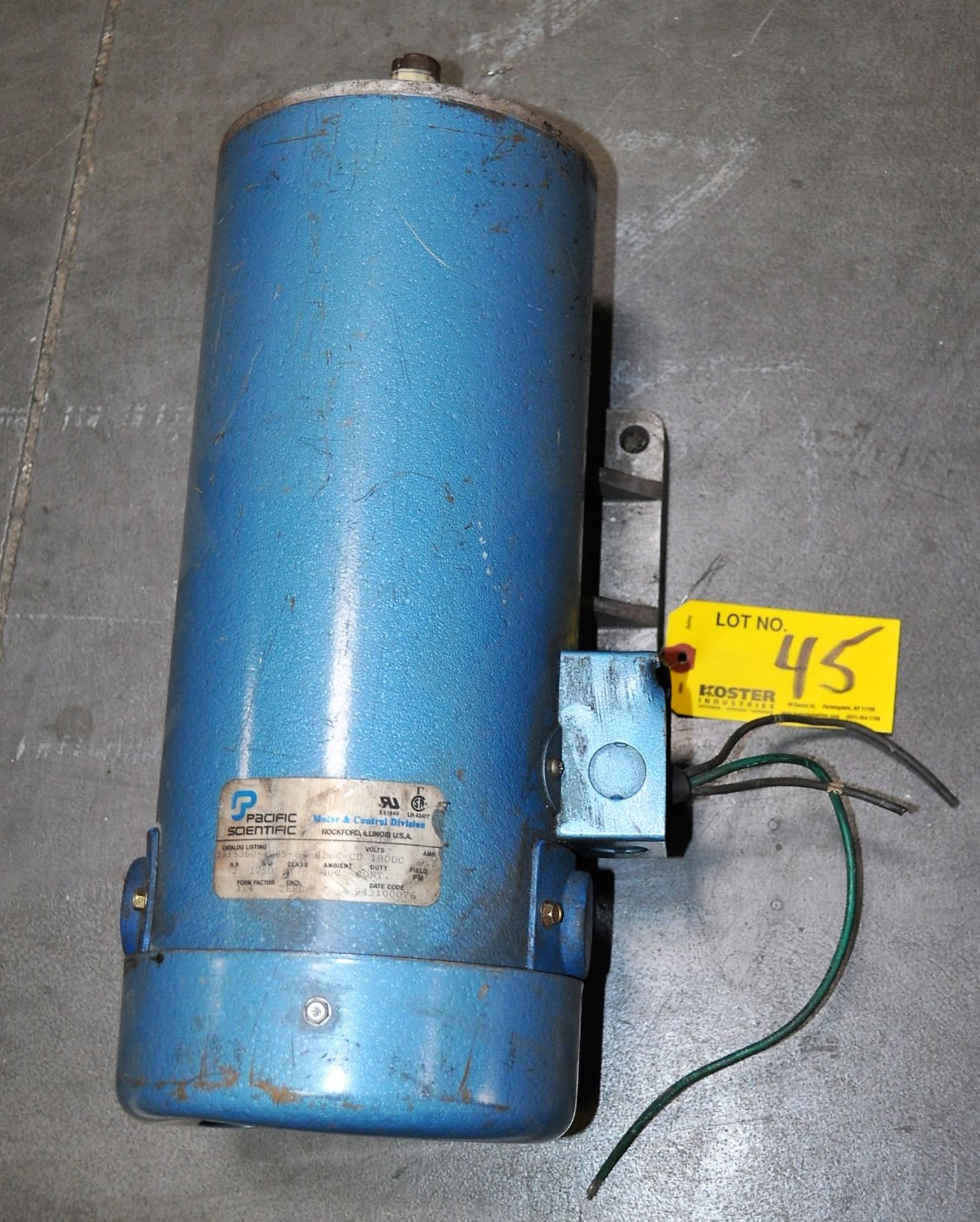 2 HP PACIFIC SCIENTIFIC MOTOR