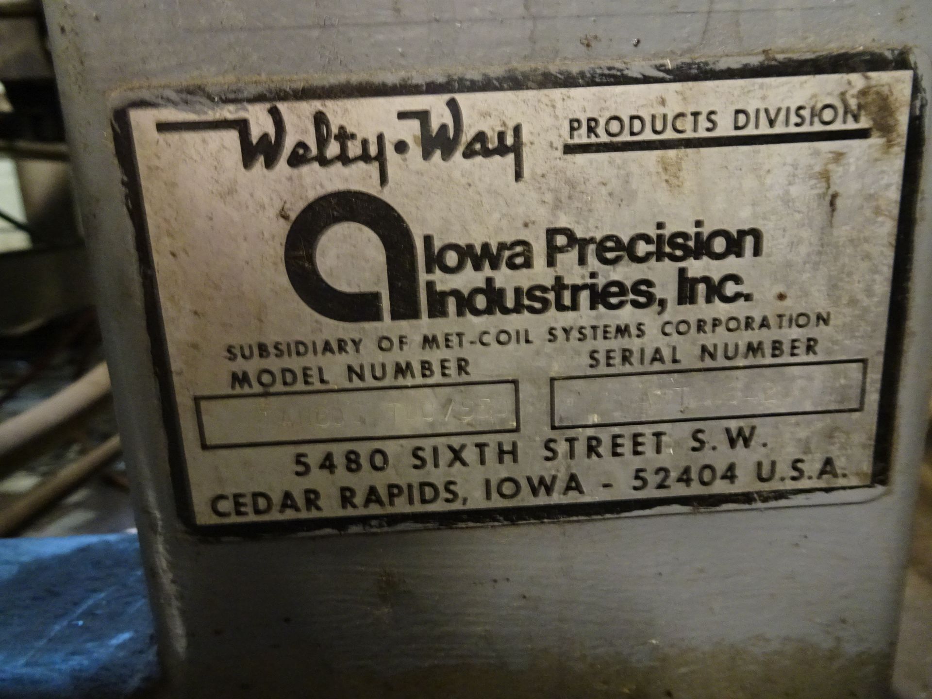 IOWA PRECISION DUCT FORMING COIL LINE - Image 16 of 18