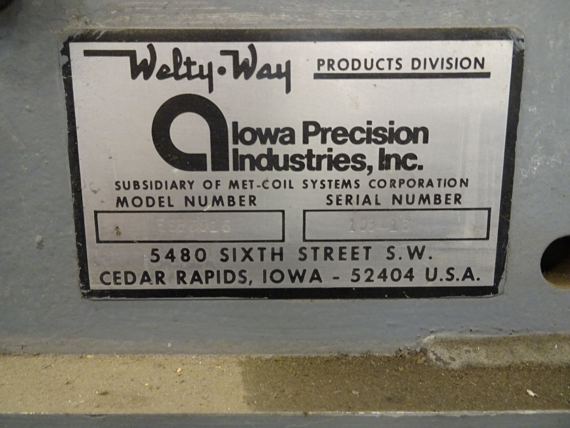 IOWA PRECISION DUCT FORMING COIL LINE - Image 15 of 18