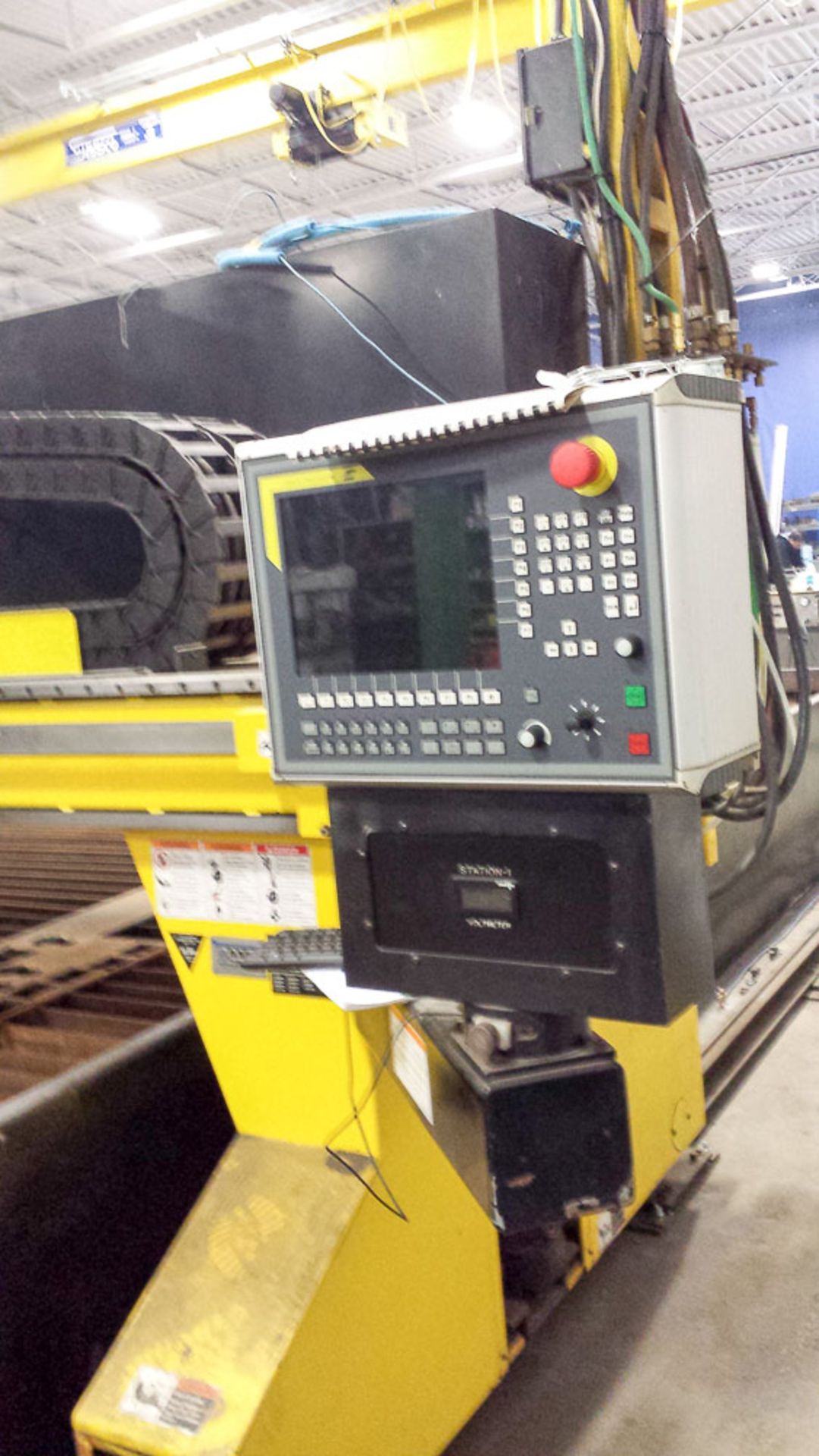 ESAB AVENGER MODEL XP2-4000 VIS55 CNC GANTRY TYPE PLASMA BURNING TABLE - Image 26 of 43