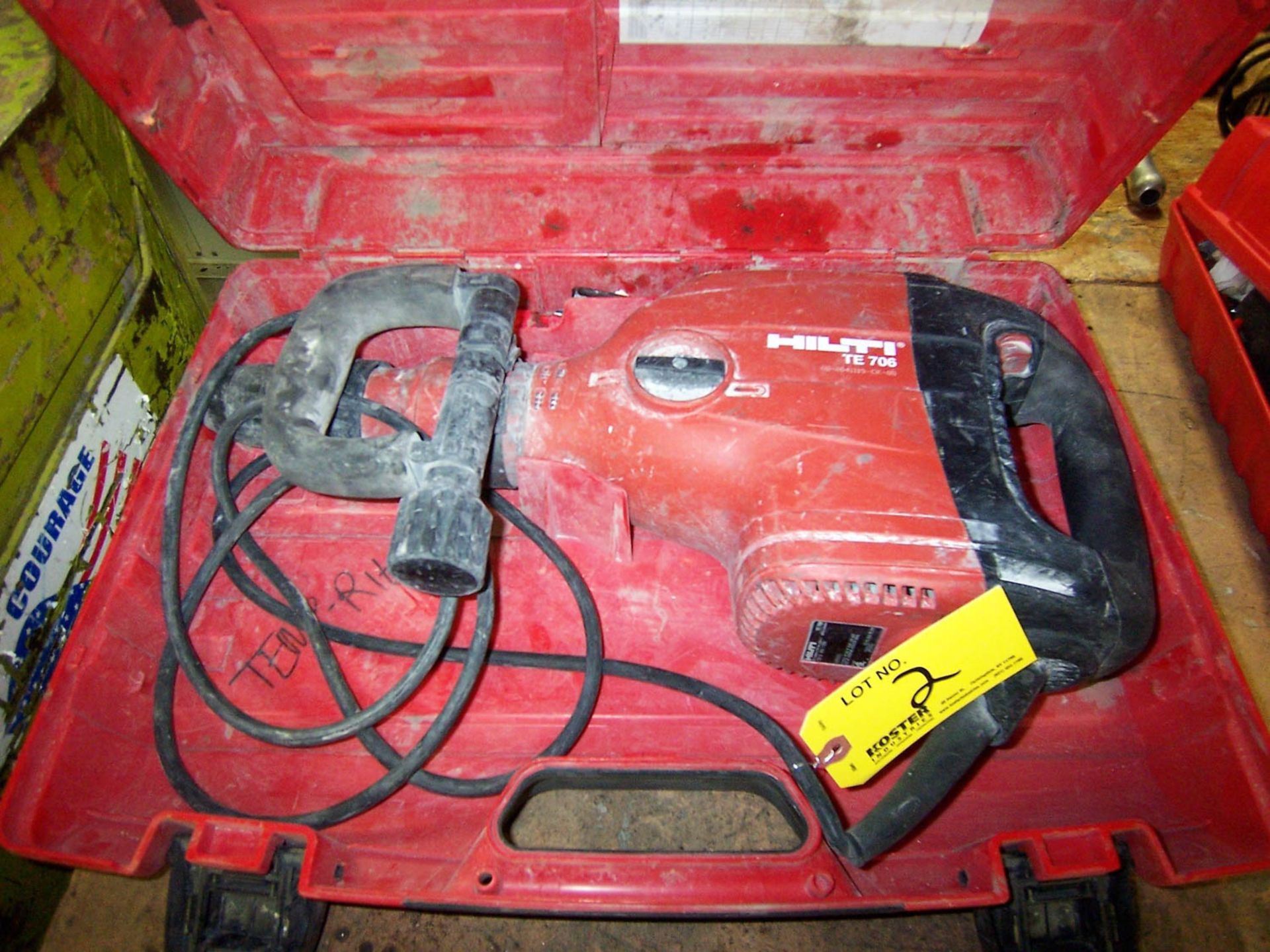 HILTI MDL. TE706 ELECTRIC ROTARY HAMMER