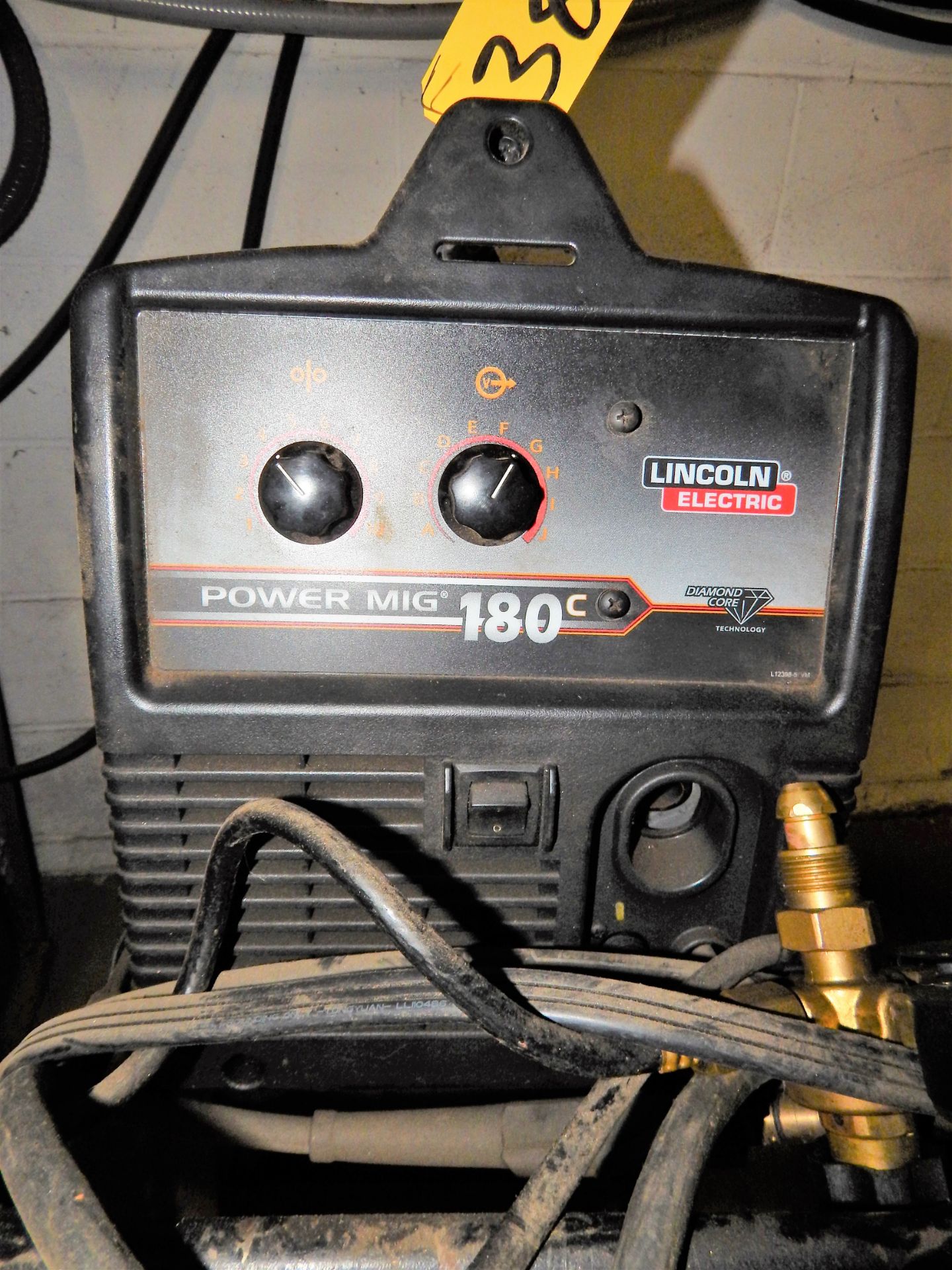 LINCOLN ELECTRIC POWER MIG 180C MIG WELDER, S/N: V1070608861 - Image 2 of 2