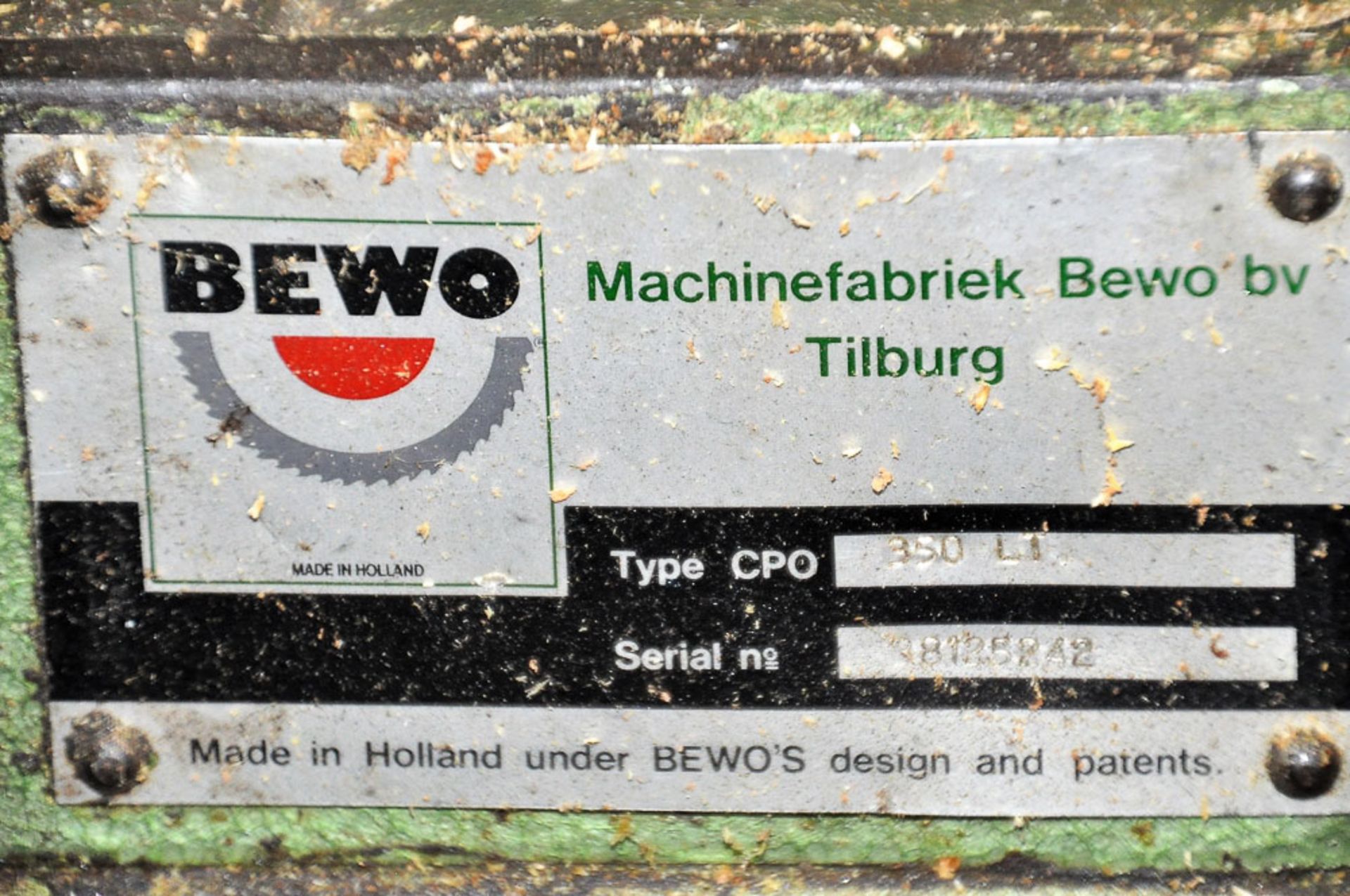 SCOTCHMAN / BEWO MDL. CPO350LT 14'' COLD SAW, WITH 2 / 2.6HP 2-SPEED MOTOR, MITRE BASE, 2-POINT - Image 2 of 2