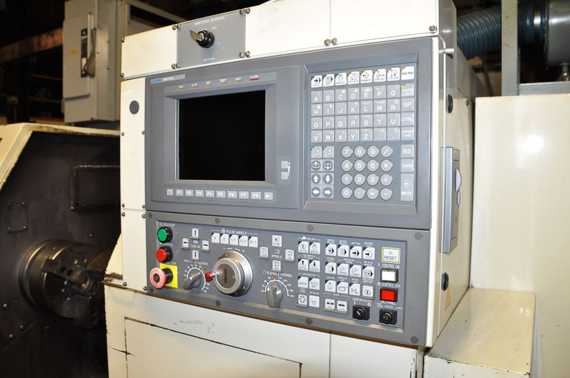 OKUMA CADET-L1420 2-AXIS CNC TURNING CENTER, WITH OKUMA OSP-700L CNC CONTROLS, 12'' 3-JAW CHUCK, - Image 4 of 6