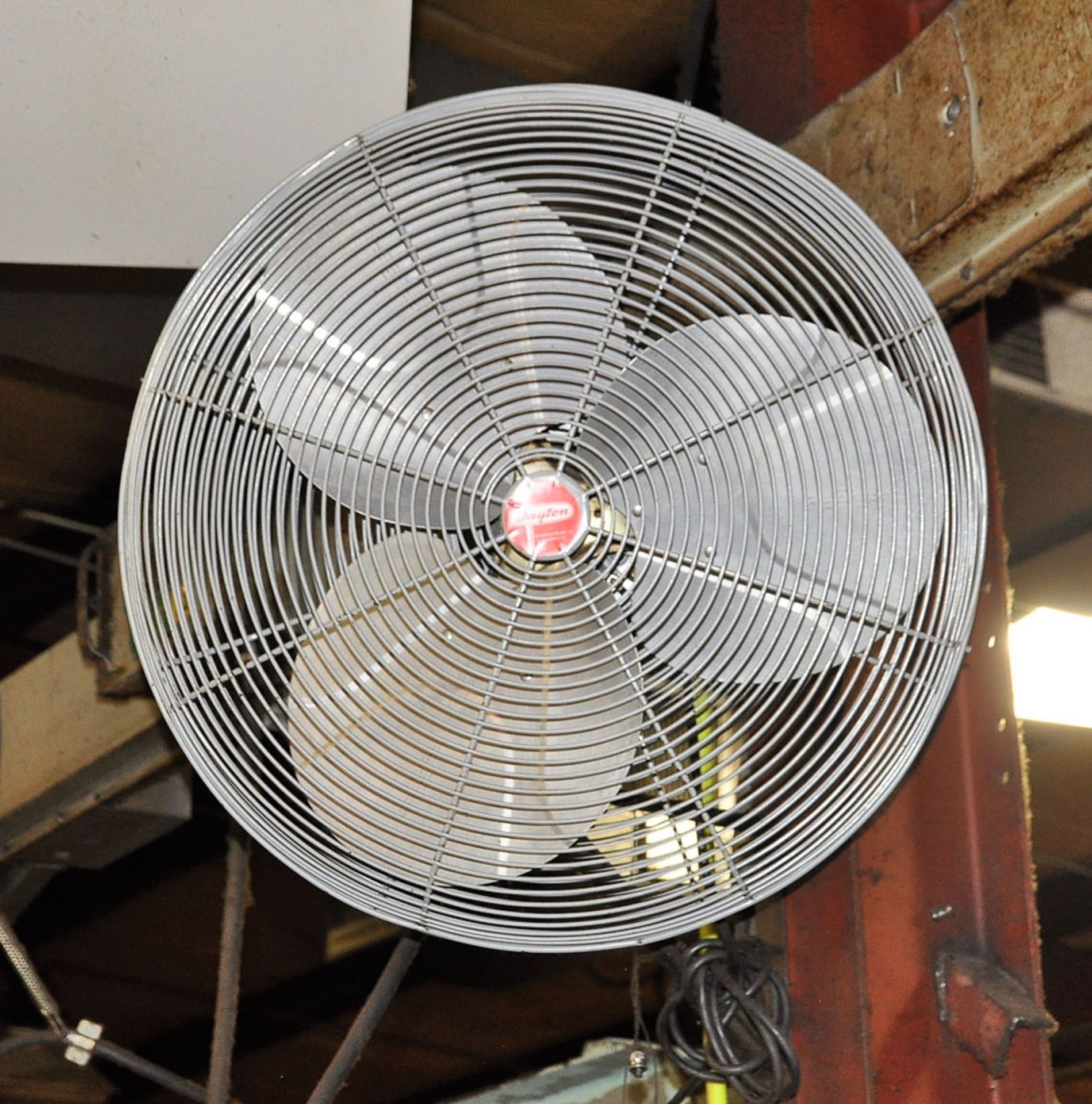 [5] COLUMN-MOUNTED SHOP FANS - Image 3 of 5