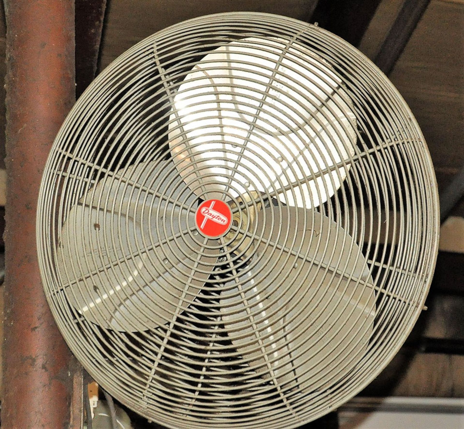 [5] COLUMN-MOUNTED SHOP FANS - Image 5 of 5