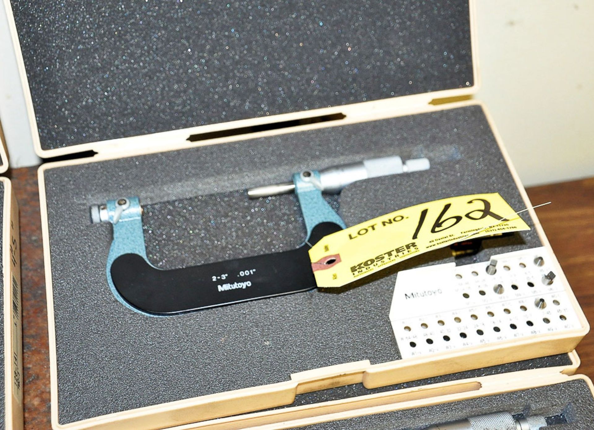 MITUTOYO 2''-3'' MICROMETER, WITH STANDARD