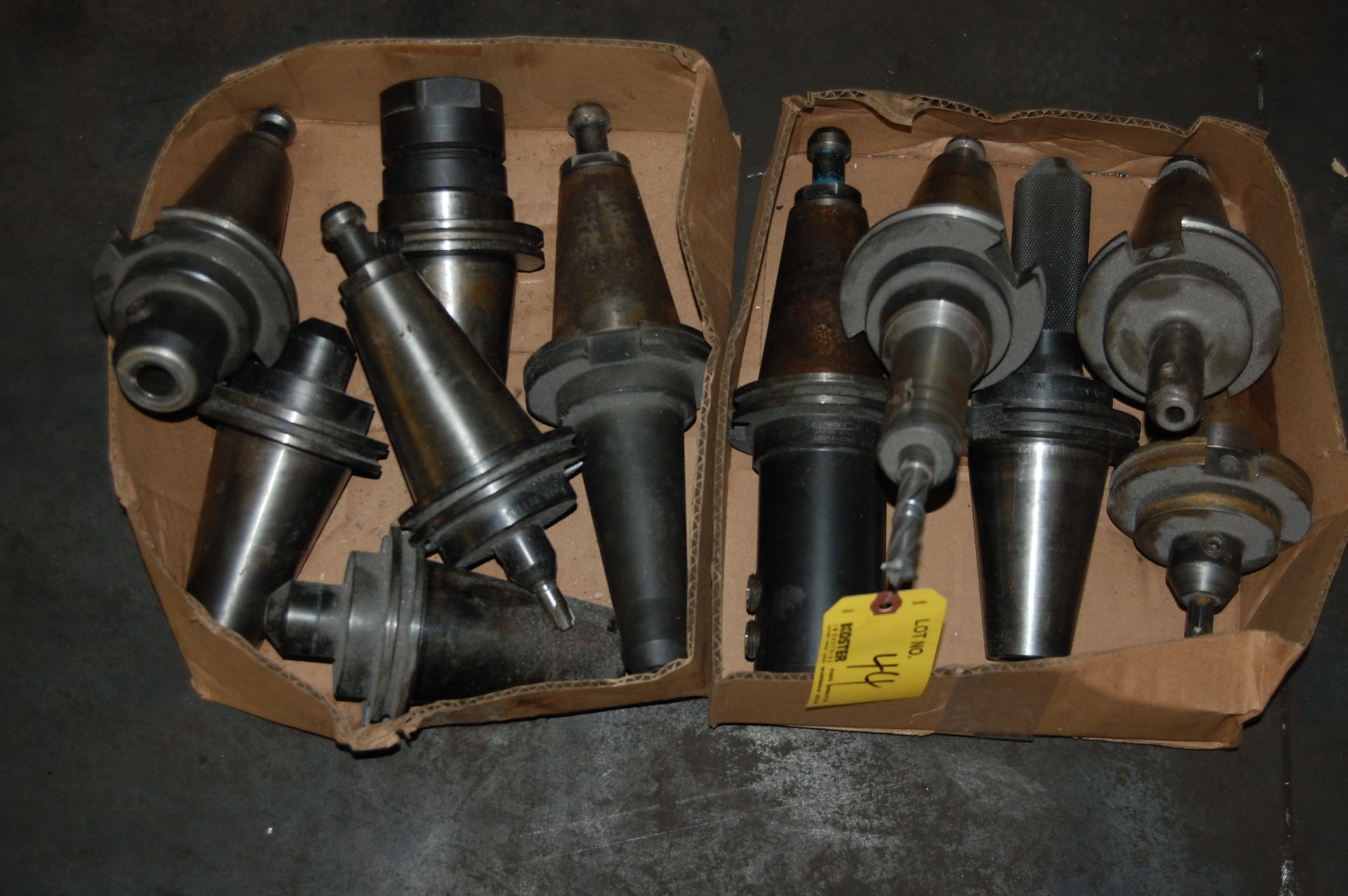 (11) #50 TAPER TOOL HOLDERS (LOCATED IN HARRISON, NEW JERSEY)