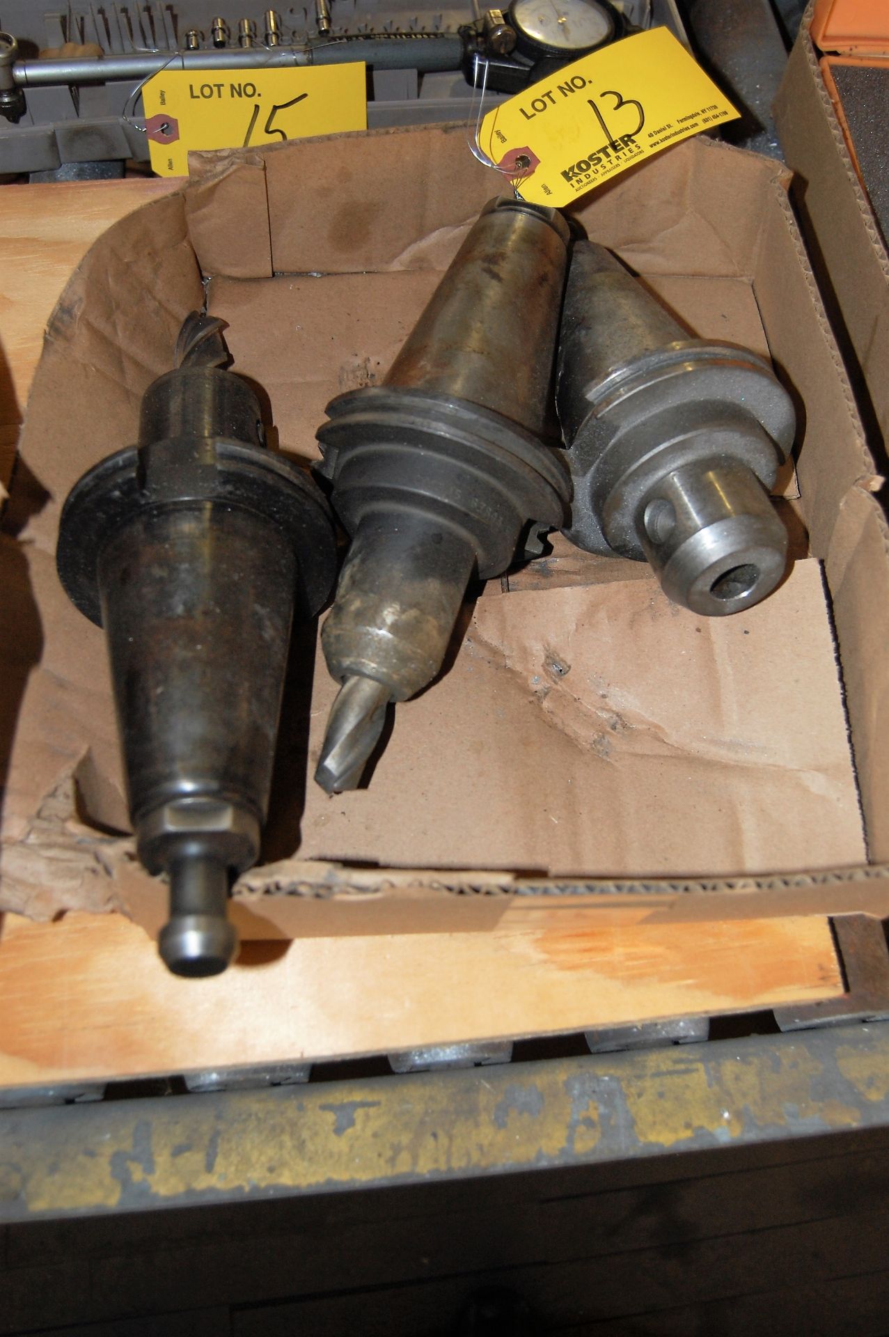 (3) #50 TAPER TOOL HOLDERS (LOCATED IN HARRISON, NEW JERSEY)